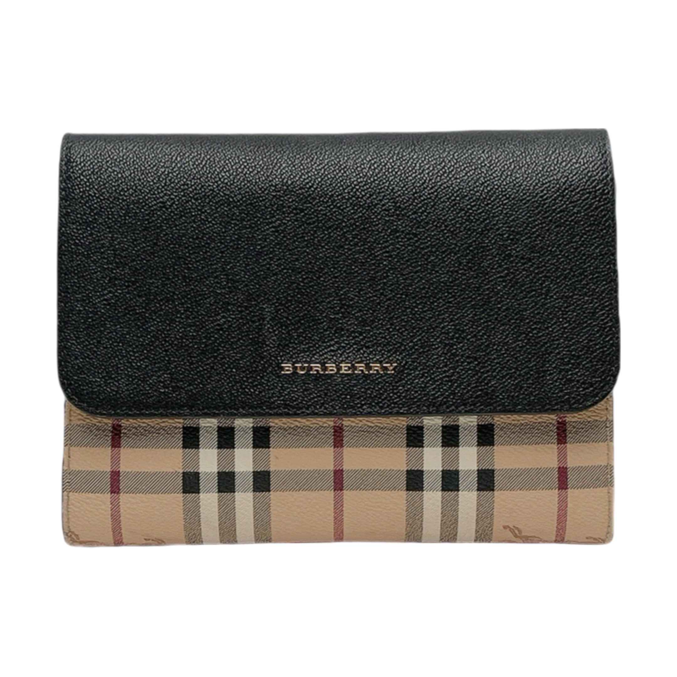 BURBERRY HAYMARKET CHECK LOXLEY SMALL BAG