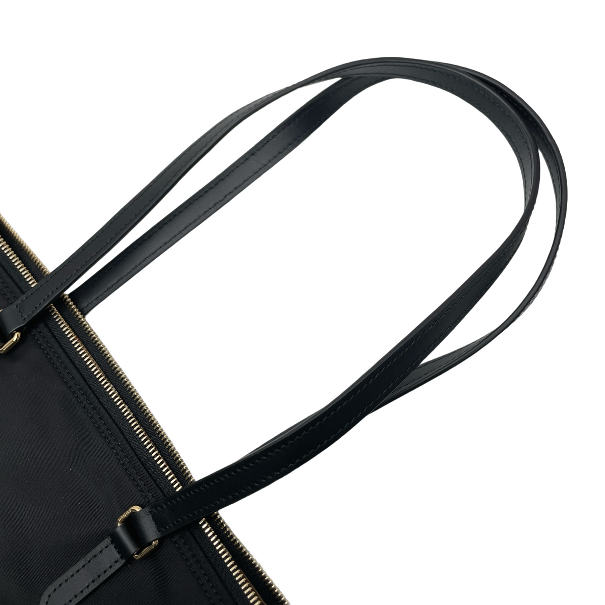 BURBERRY NYLON ZIP TOTE