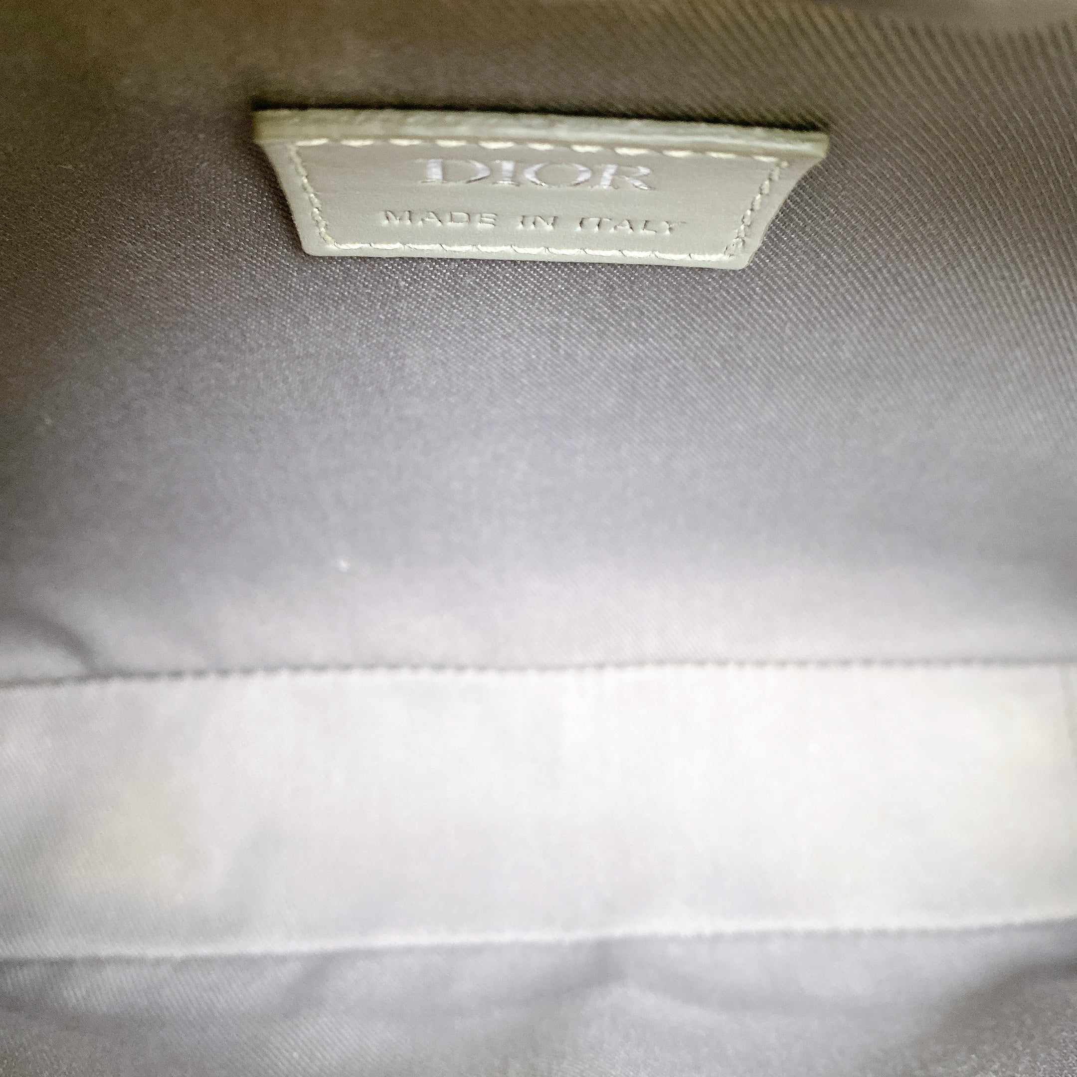 DIOR SAFARI DIAMOND CANVAS IN GREY