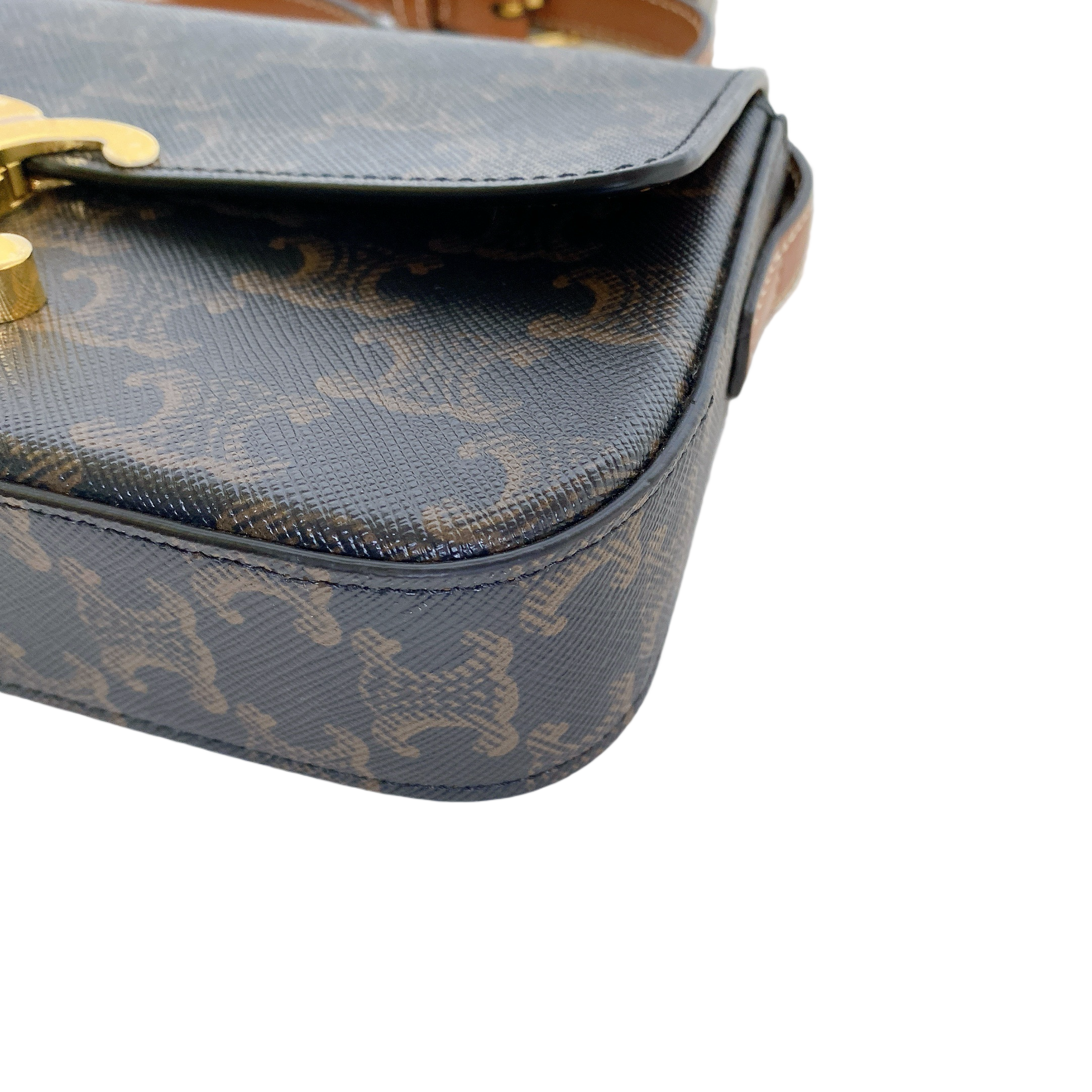 CELINE SHOULDER BAG CLAUDE IN TRIOMPHE