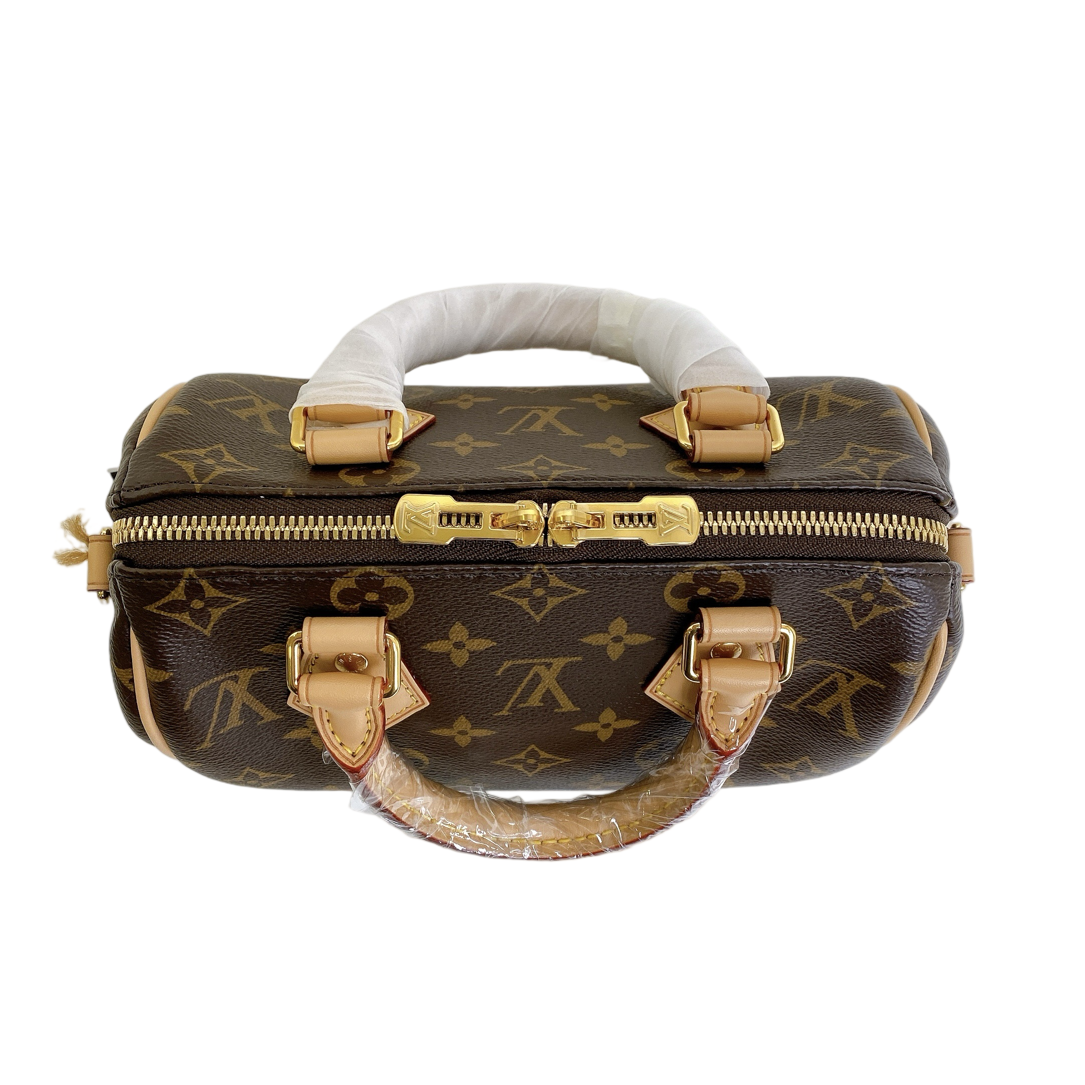 LV SPEEDY 20 BLACK STRAP