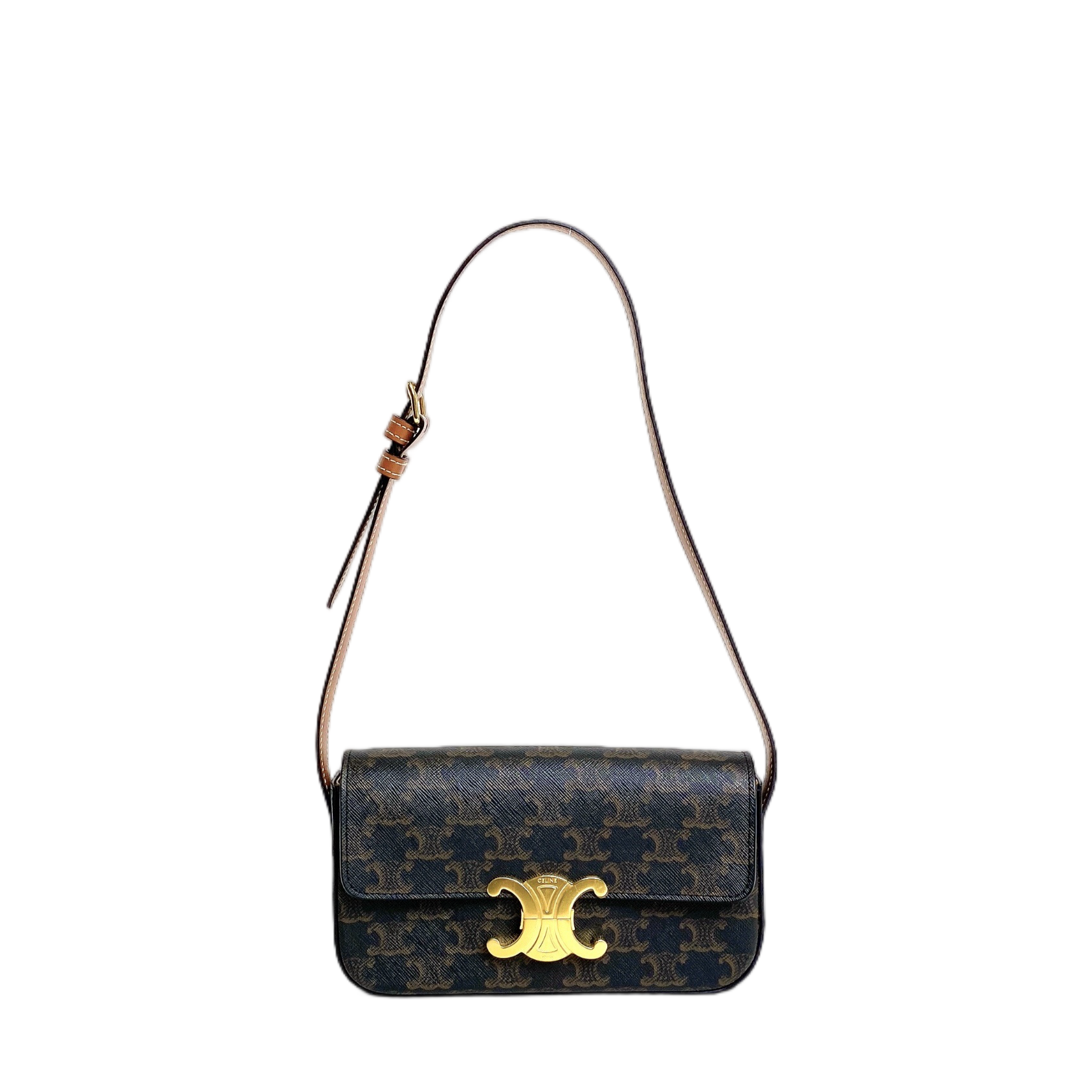 CELINE SHOULDER BAG CLAUDE IN TRIOMPHE