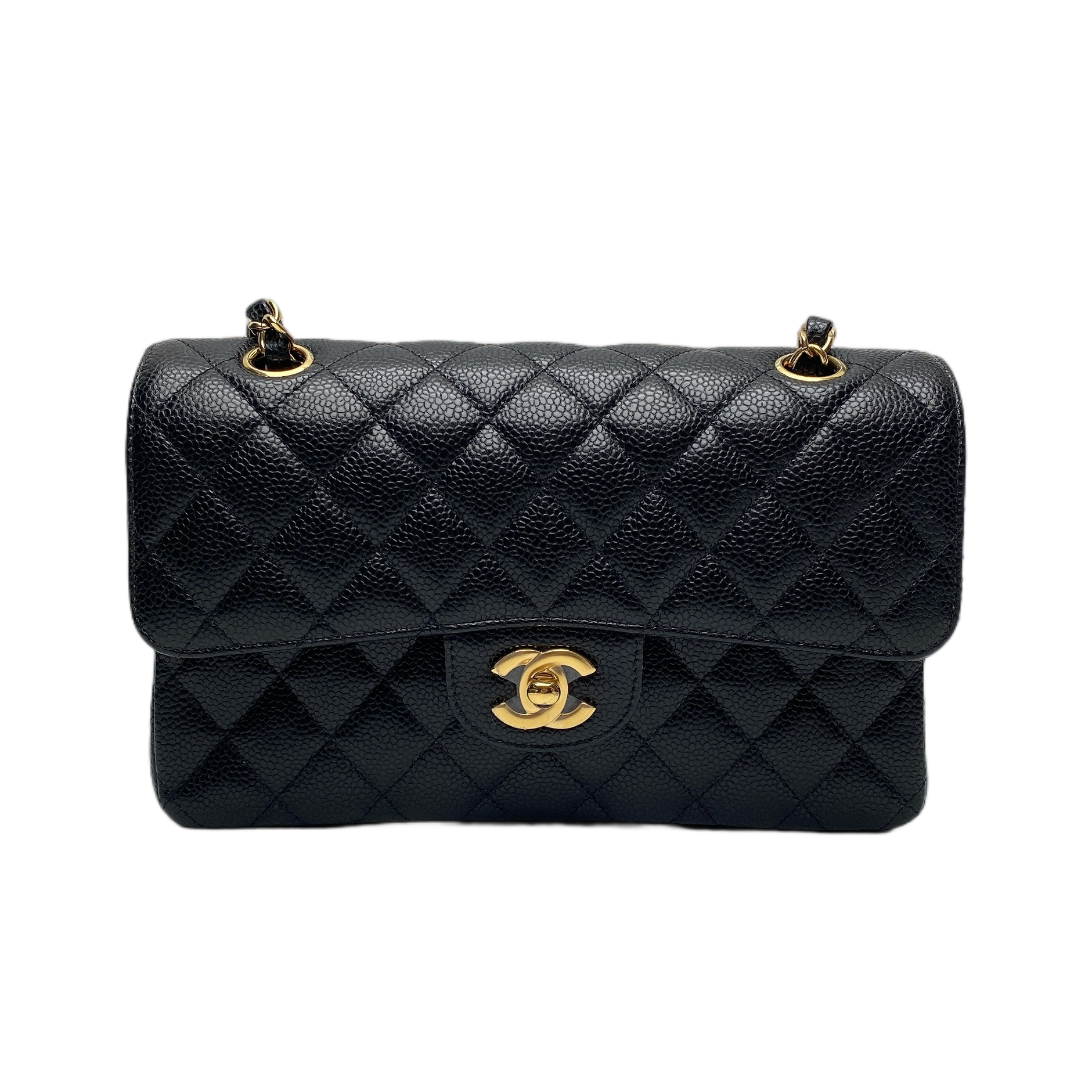 CHANEL CF SMALL IN GHW