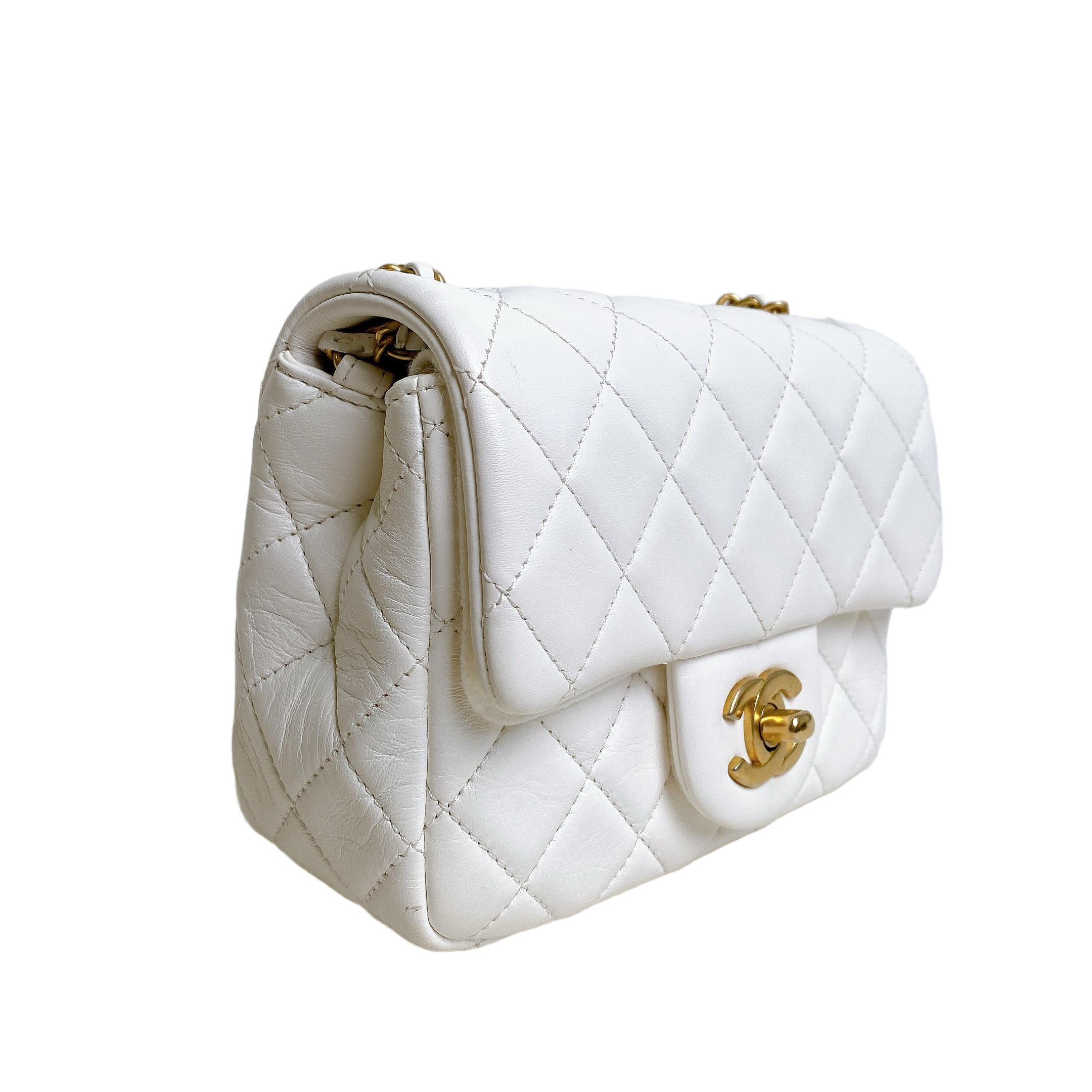 CHANEL MINI SQUARE PEARL CRUSH