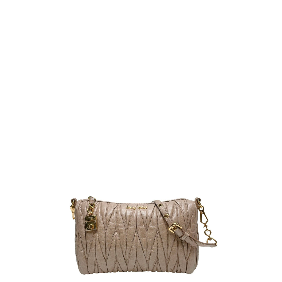 MIUMIU MATELASSÉ LUX SHOULDER BAG