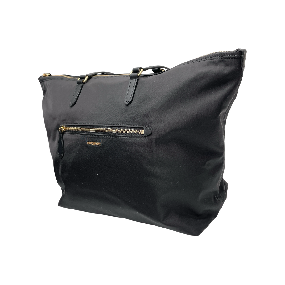 BURBERRY NYLON ZIP TOTE