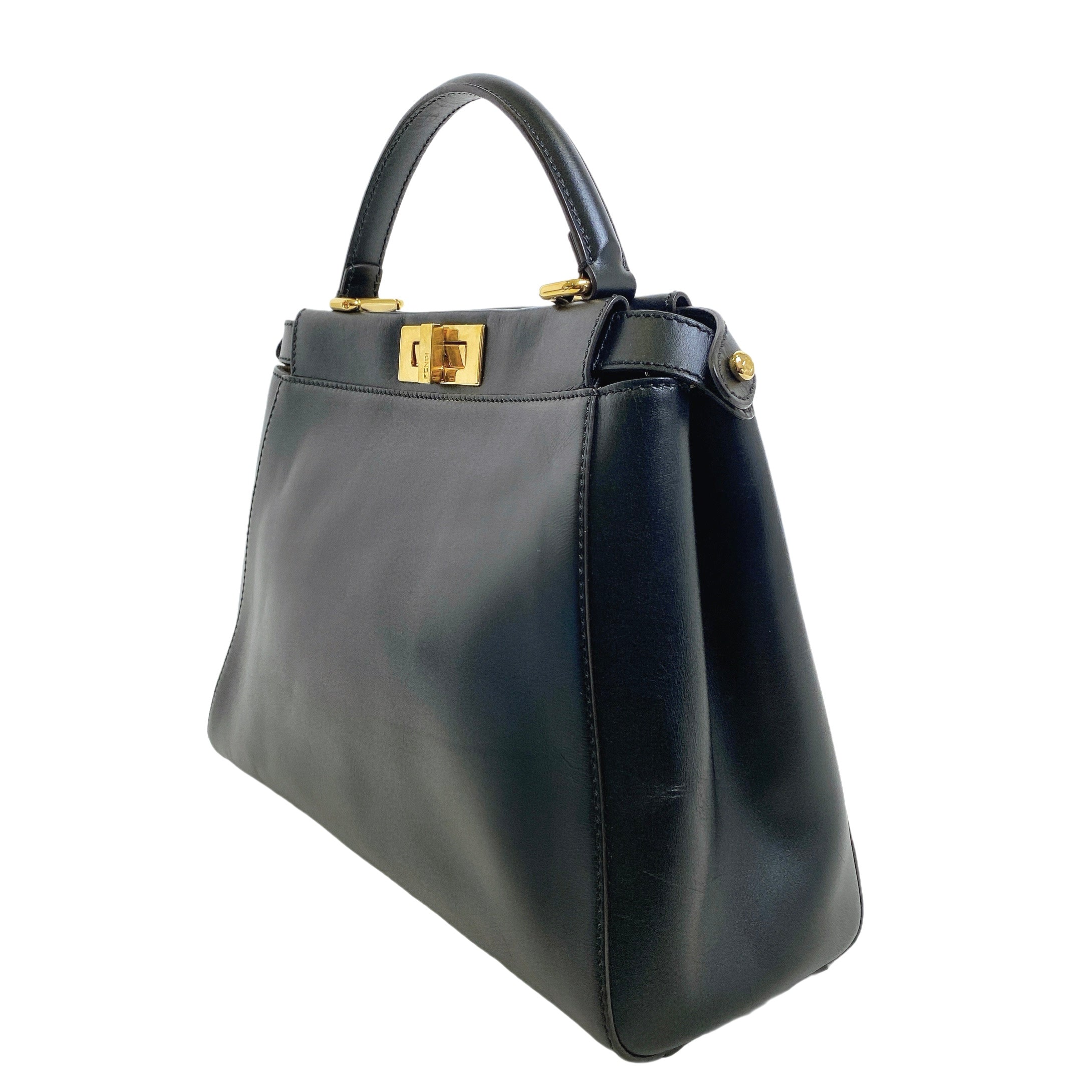 FENDI PEEKABOO MEDIUM IN BLACK