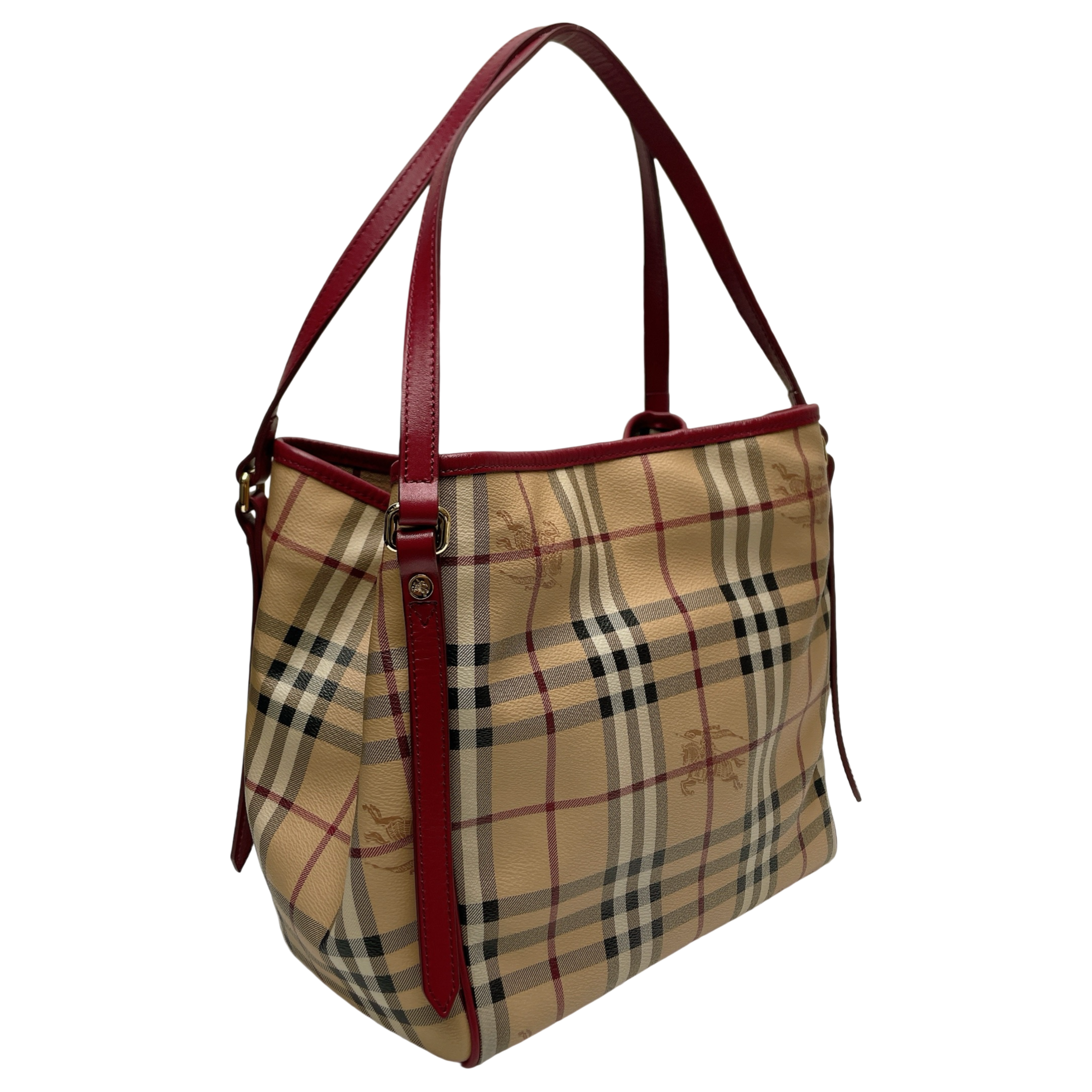 BURBERRY HAYMARKET CHECK CANTERBURY TOTE