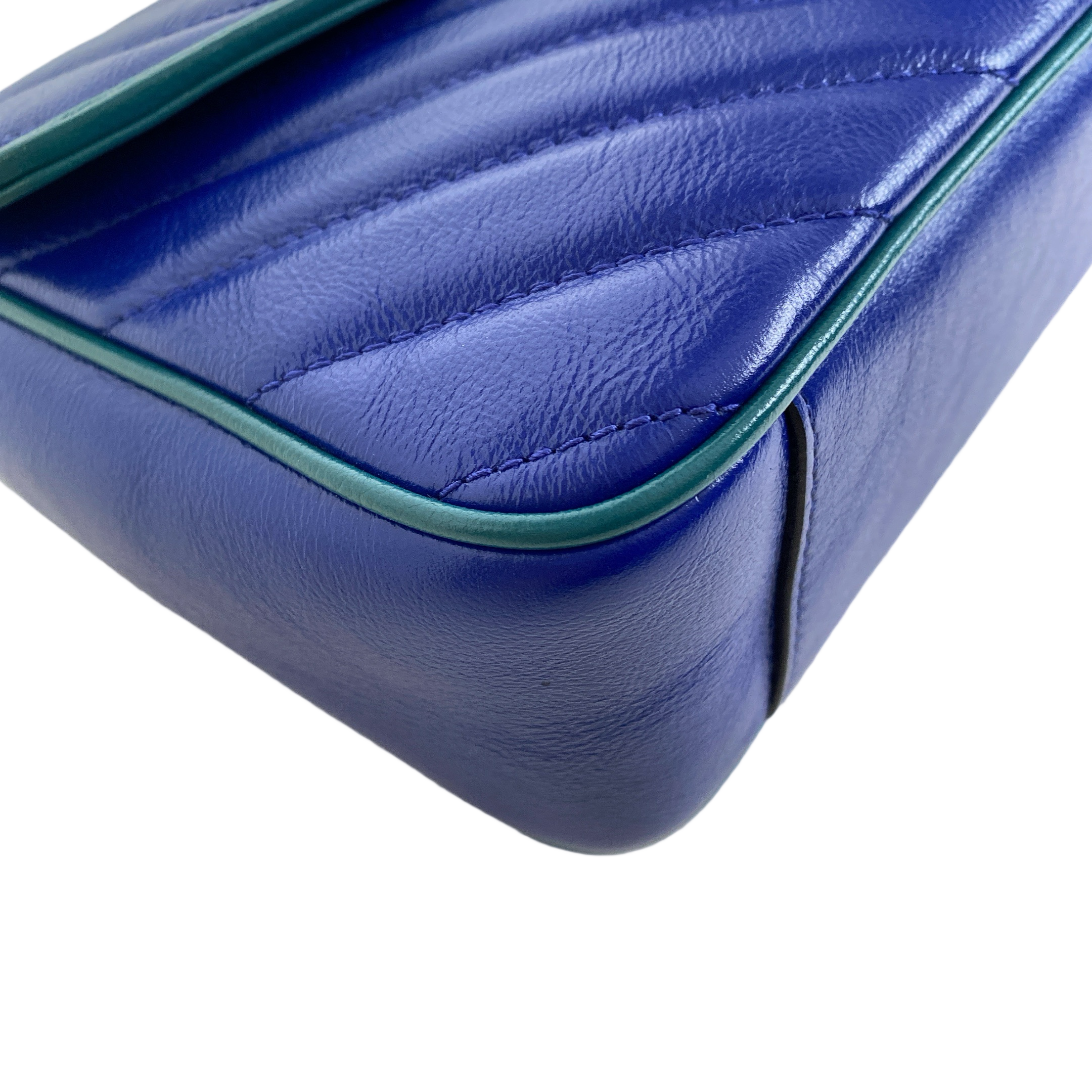 GUCCI MARMONT SMALL IN BLUE