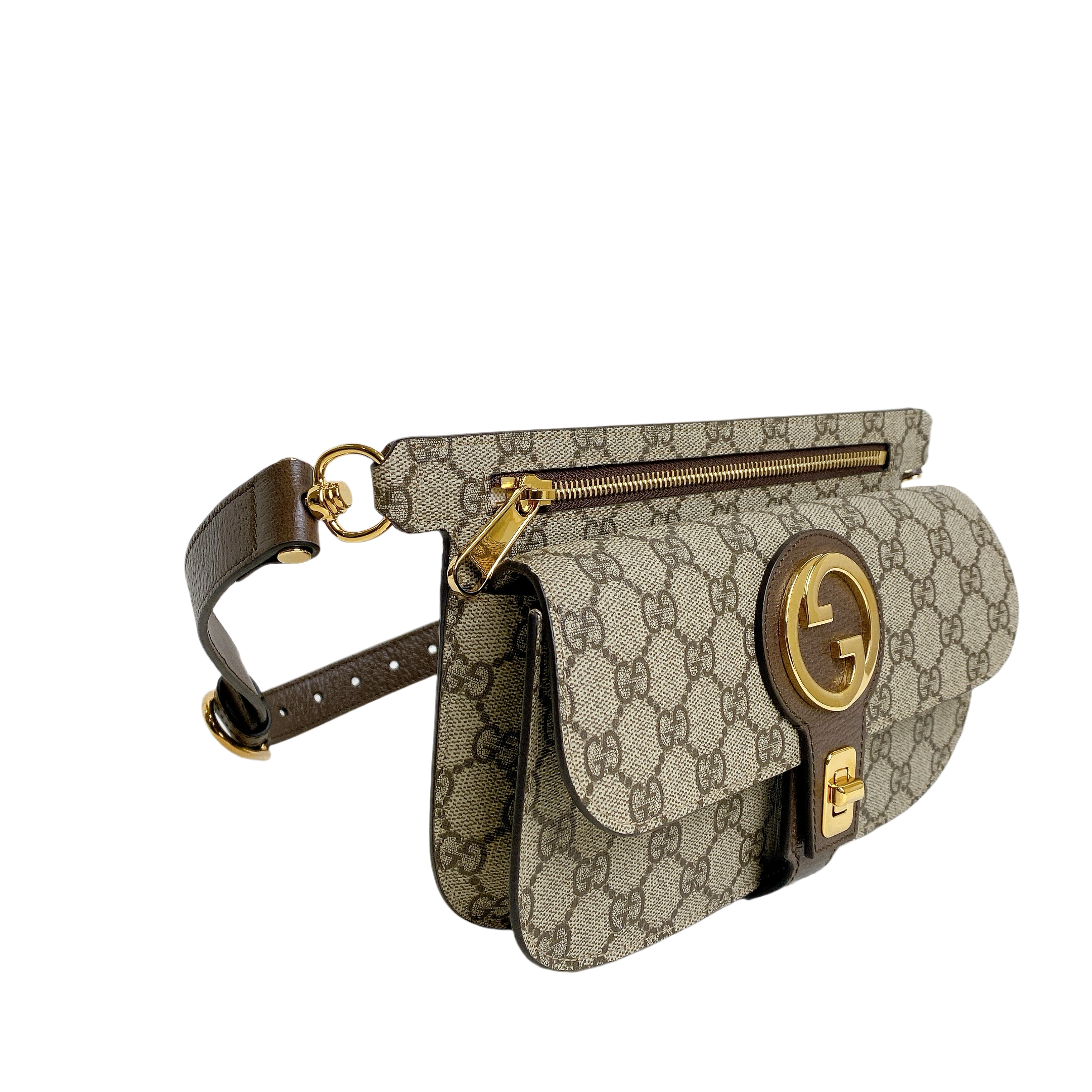 GUCCI BLONDIE FLAP BELT BAG
