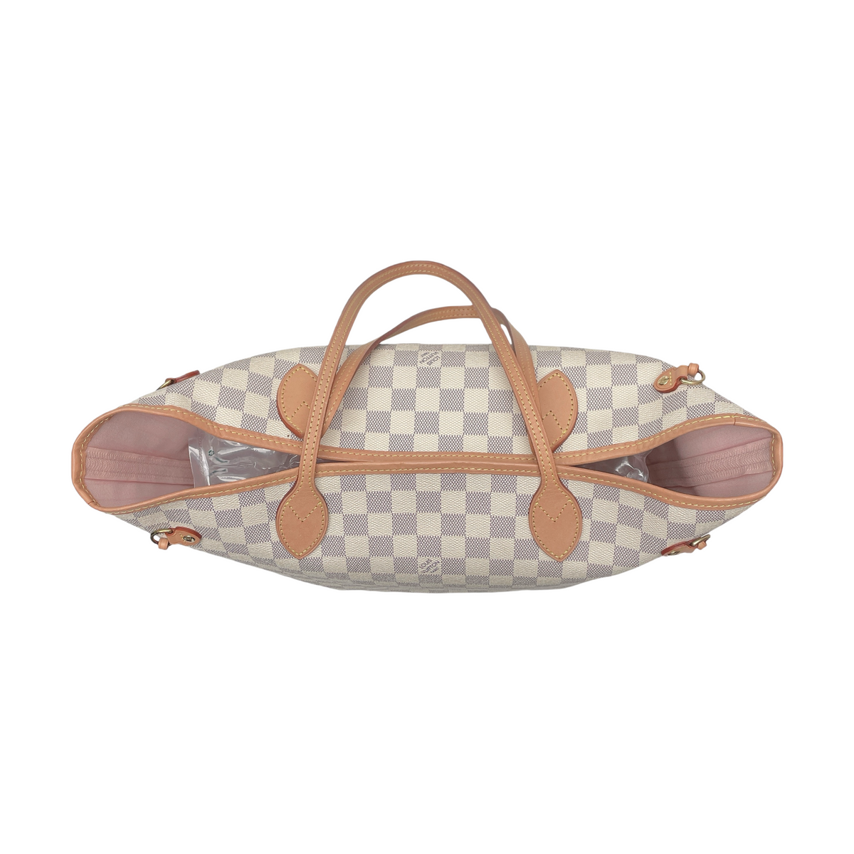 LV NEVERFULL DAMIER AZUR  MM