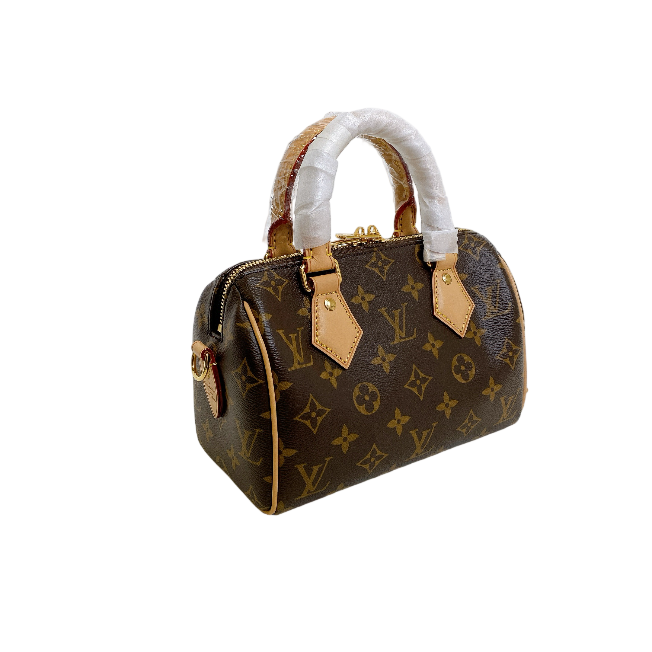 LV SPEEDY 20 BLACK STRAP