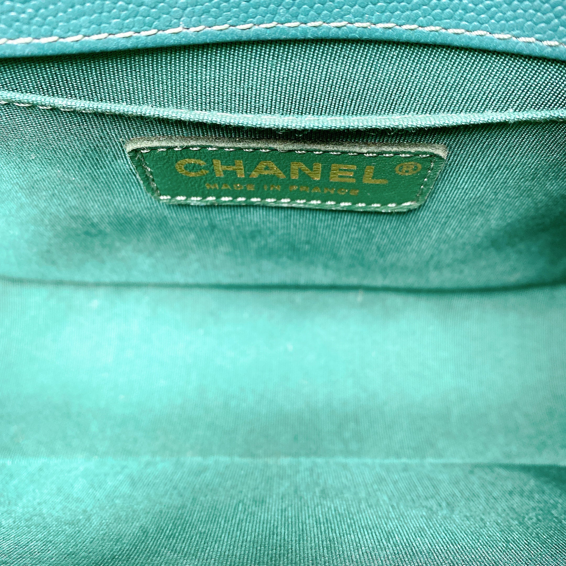 CHANEL LEBOY MEDIUM IN GREEN
