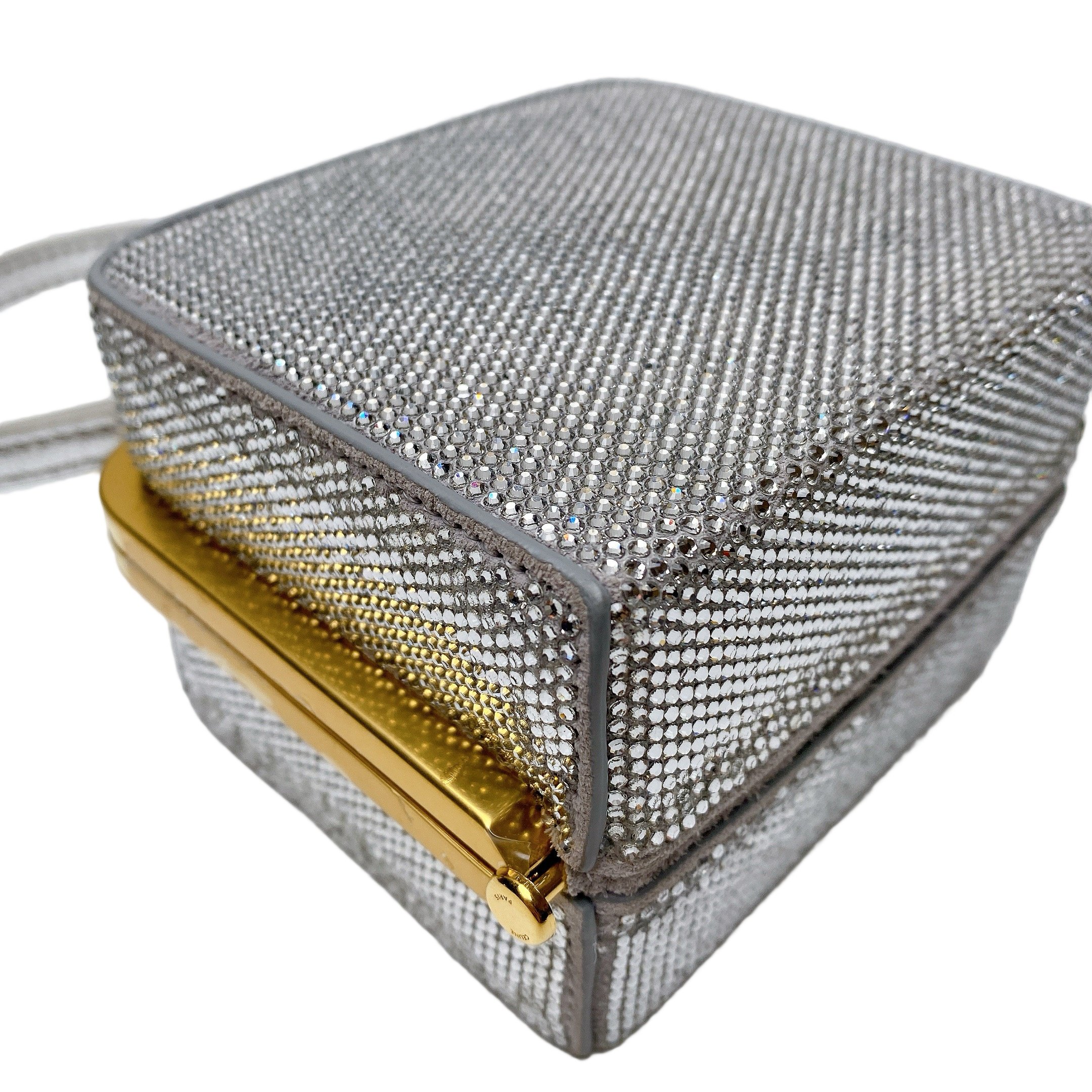 CELINE LANA MINAUDIERE IN SUEDE CALFSKIN WITH STRASS