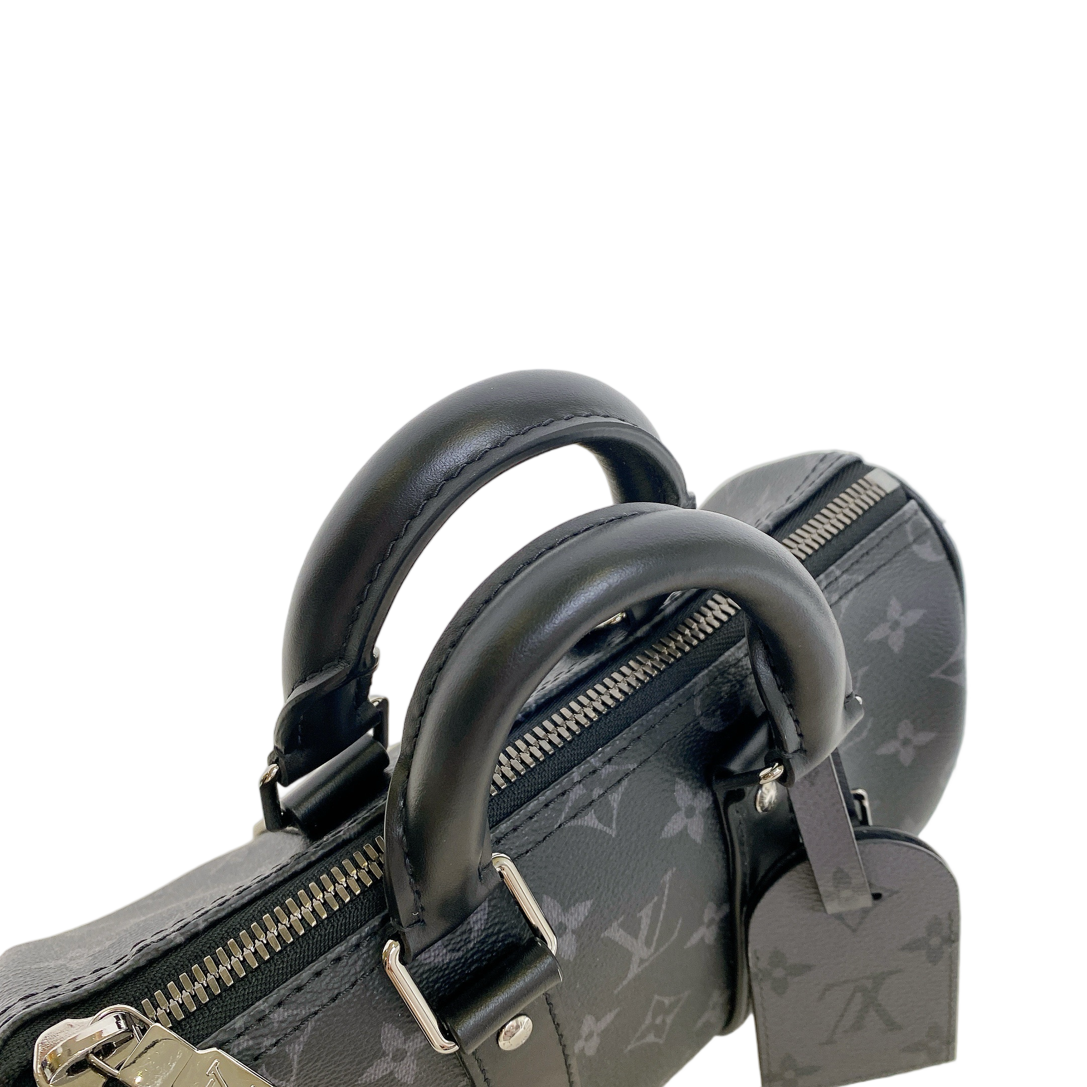 LV Keepall Bandouliere 25 Monogram Eclipse