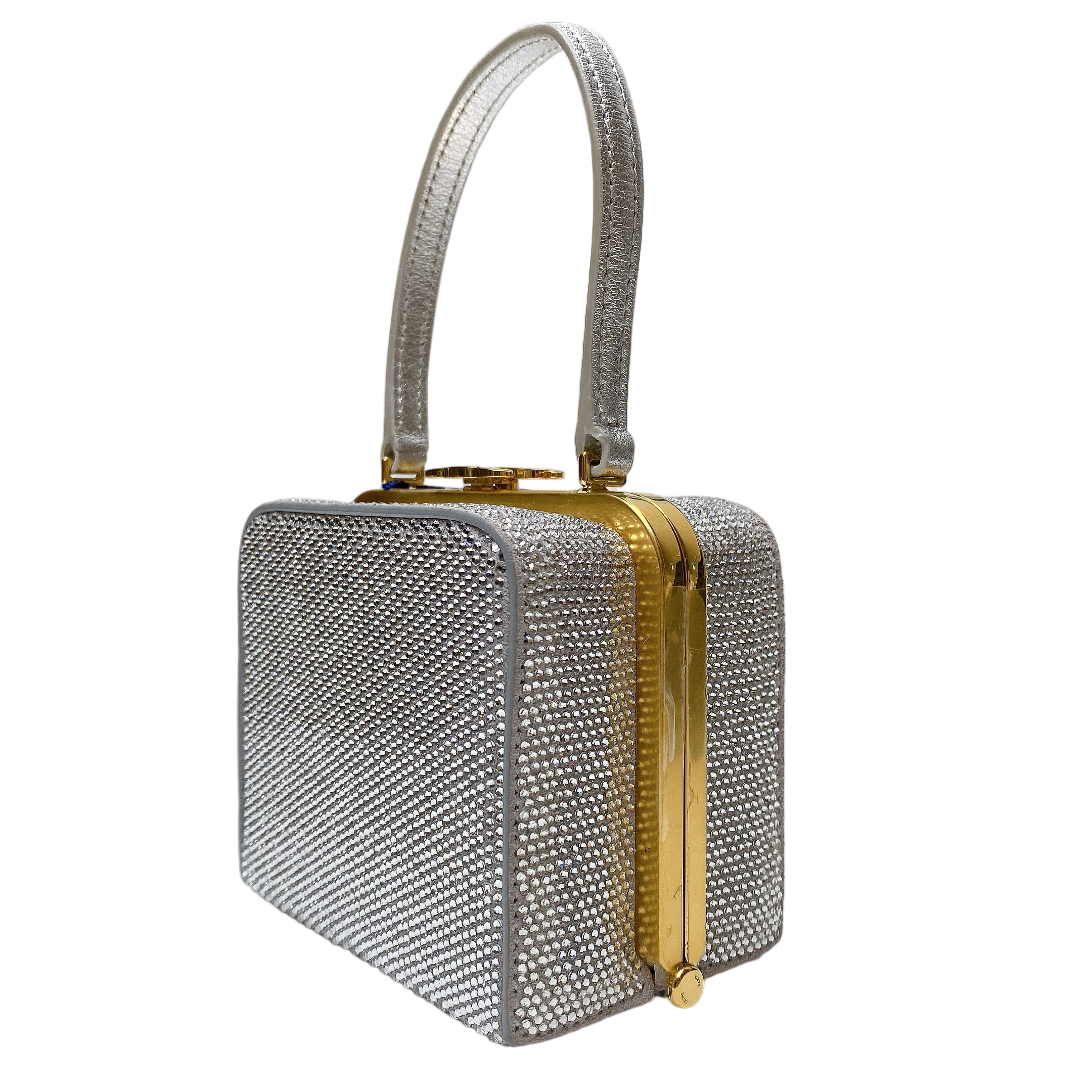 CELINE LANA MINAUDIERE IN SUEDE CALFSKIN WITH STRASS