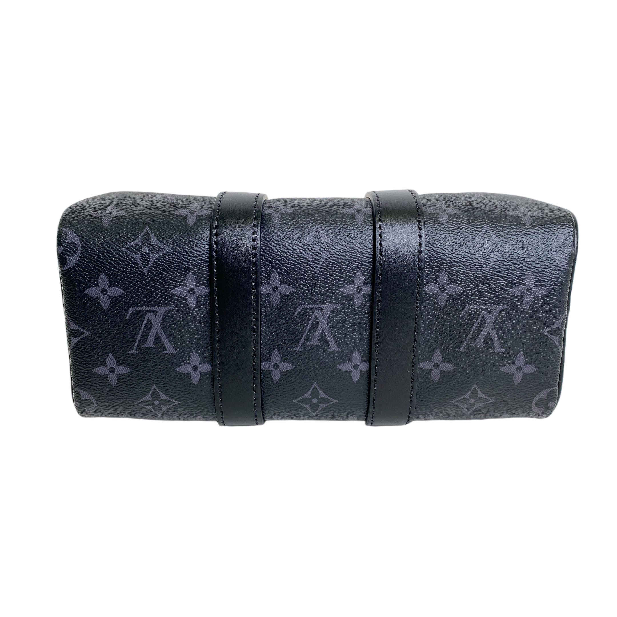 LV Keepall Bandouliere 25 Monogram Eclipse