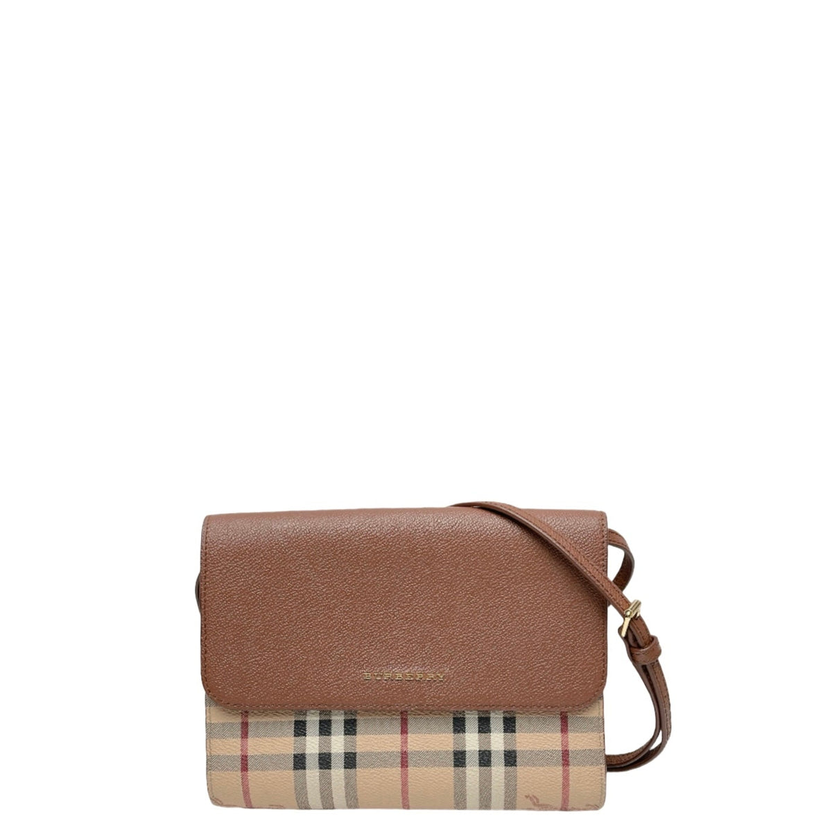 BURBERRY HAYMARKET CHECK LOXLEY SMALL BAG