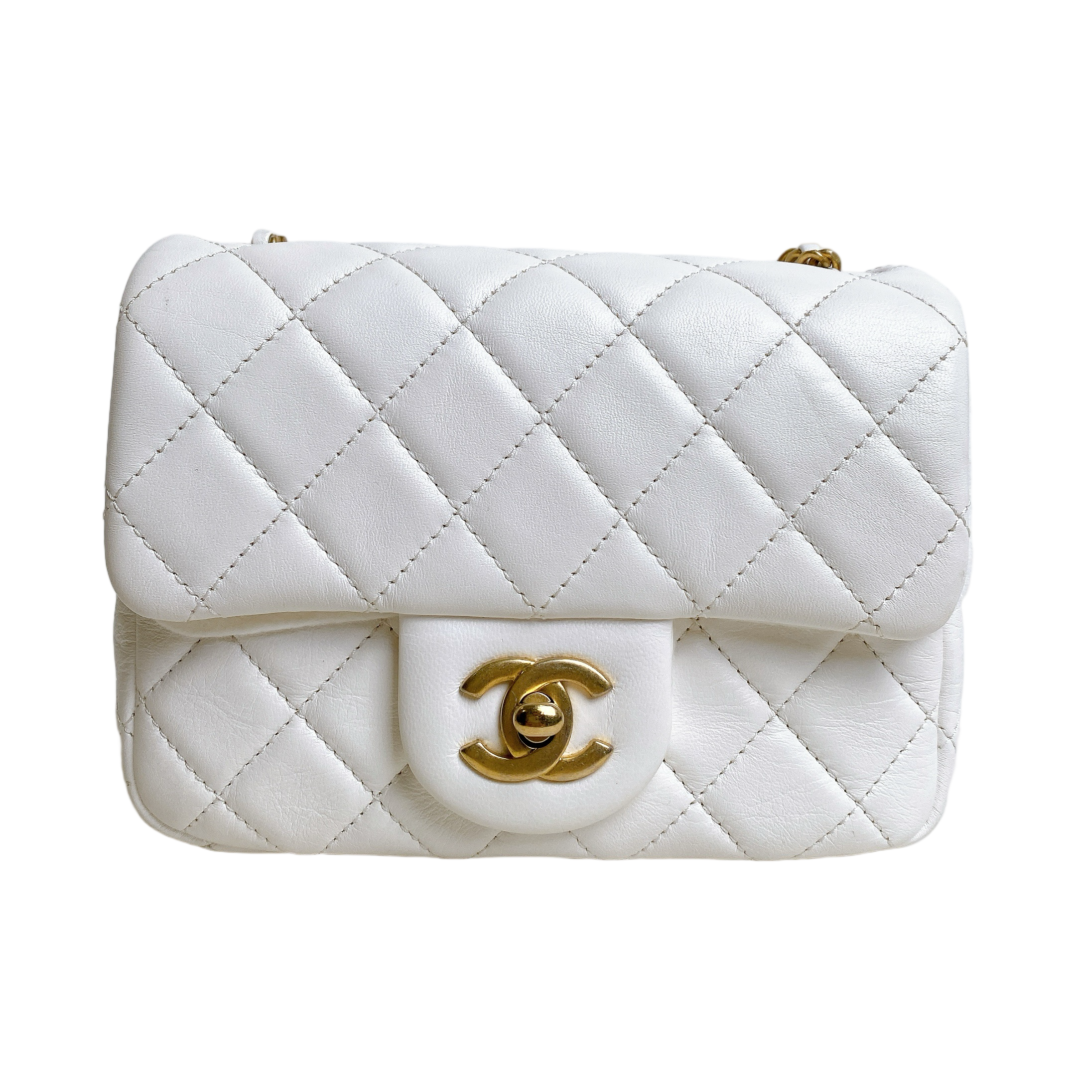 CHANEL MINI SQUARE PEARL CRUSH