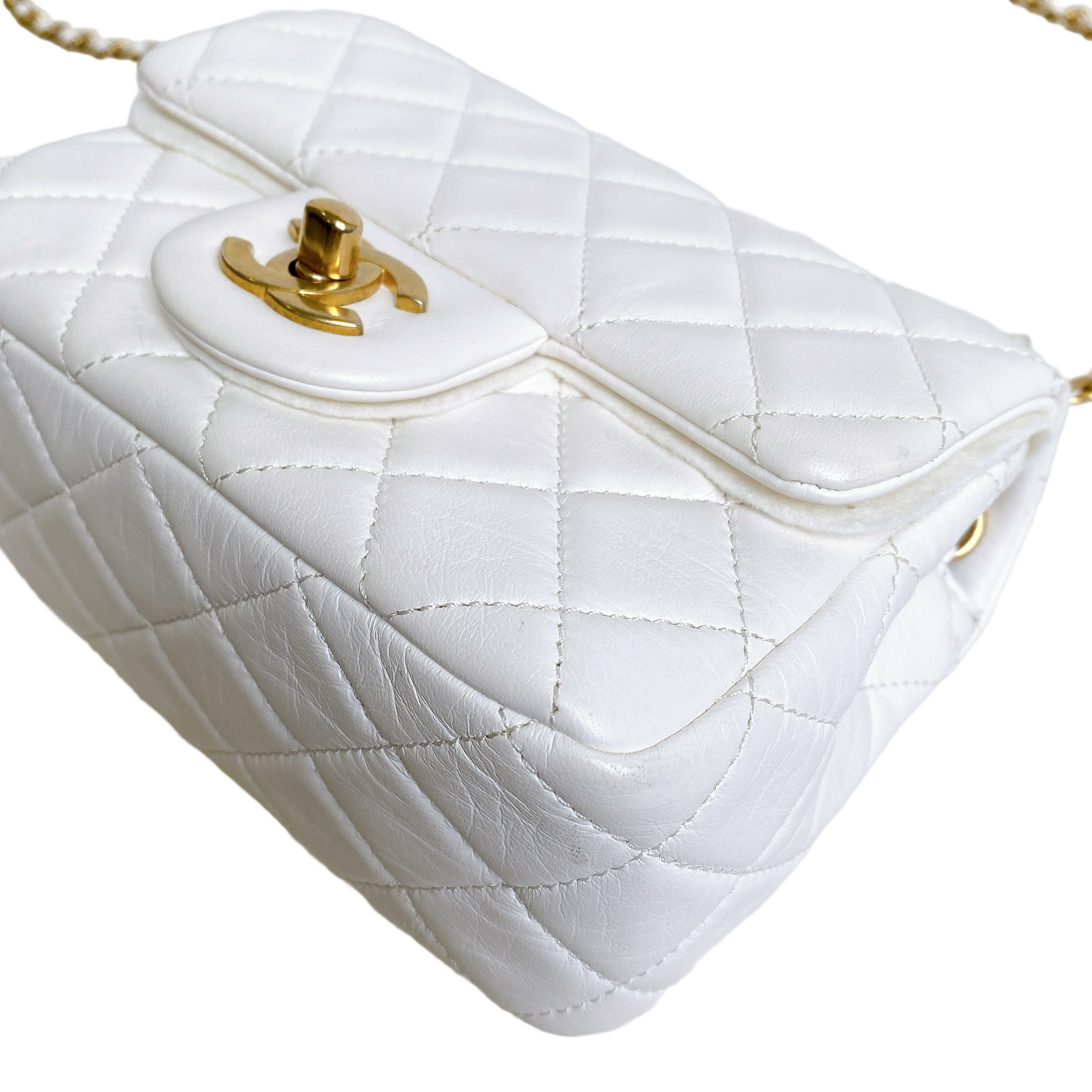 CHANEL MINI SQUARE PEARL CRUSH