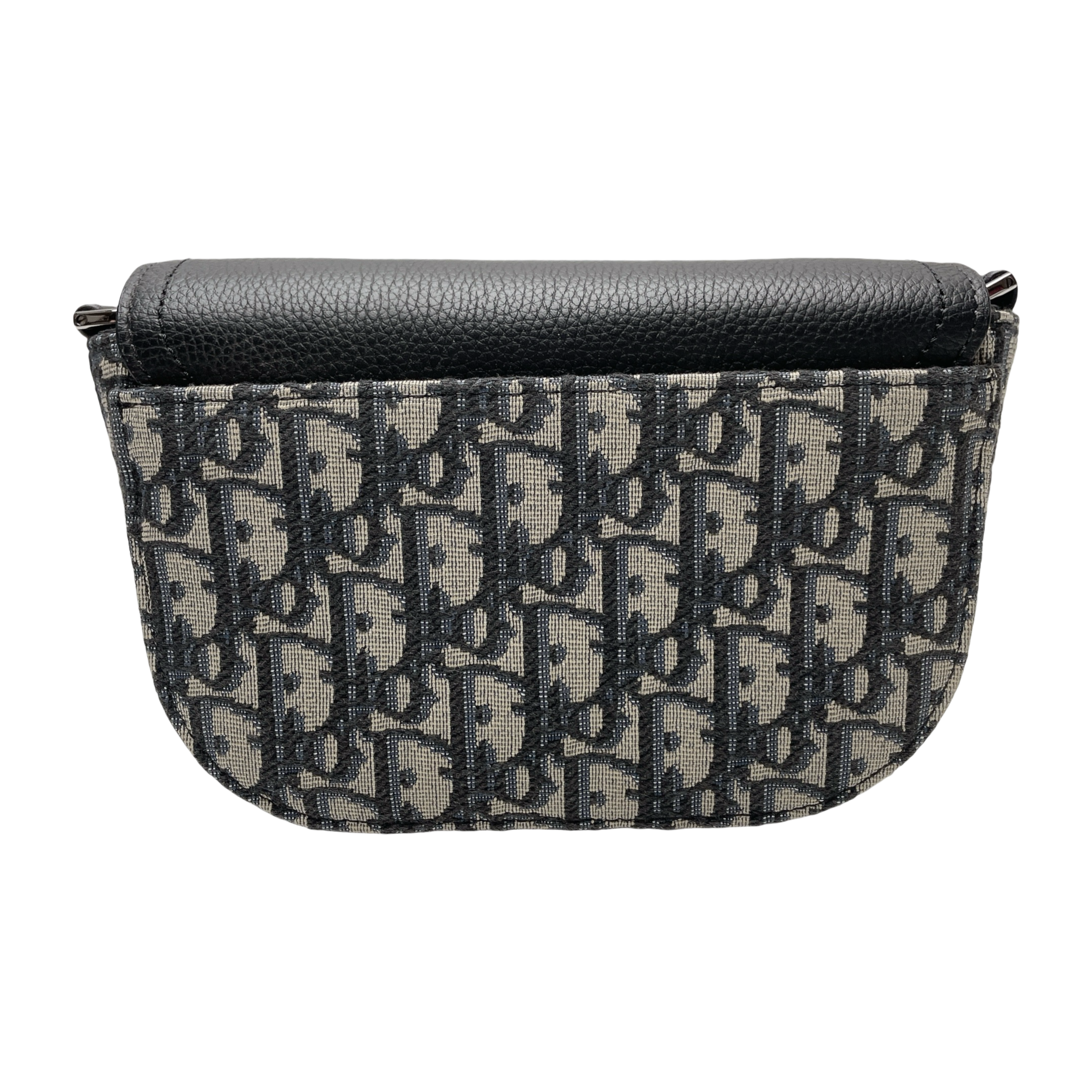 DIOR MINI SADDLE MESSENGER BAG WITH FLAP