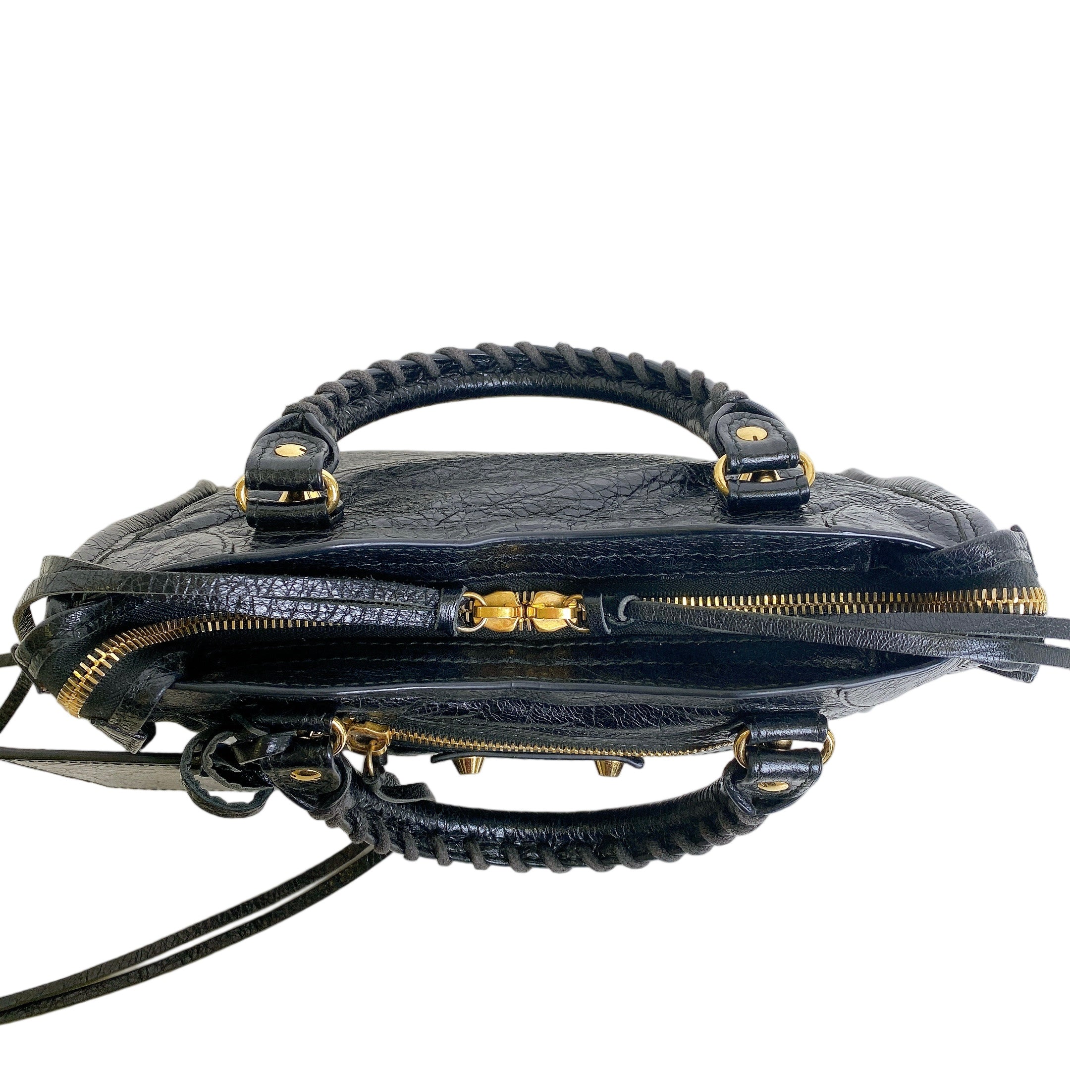BALENCIAGA CITY MINI BLACK IN TASSLE
