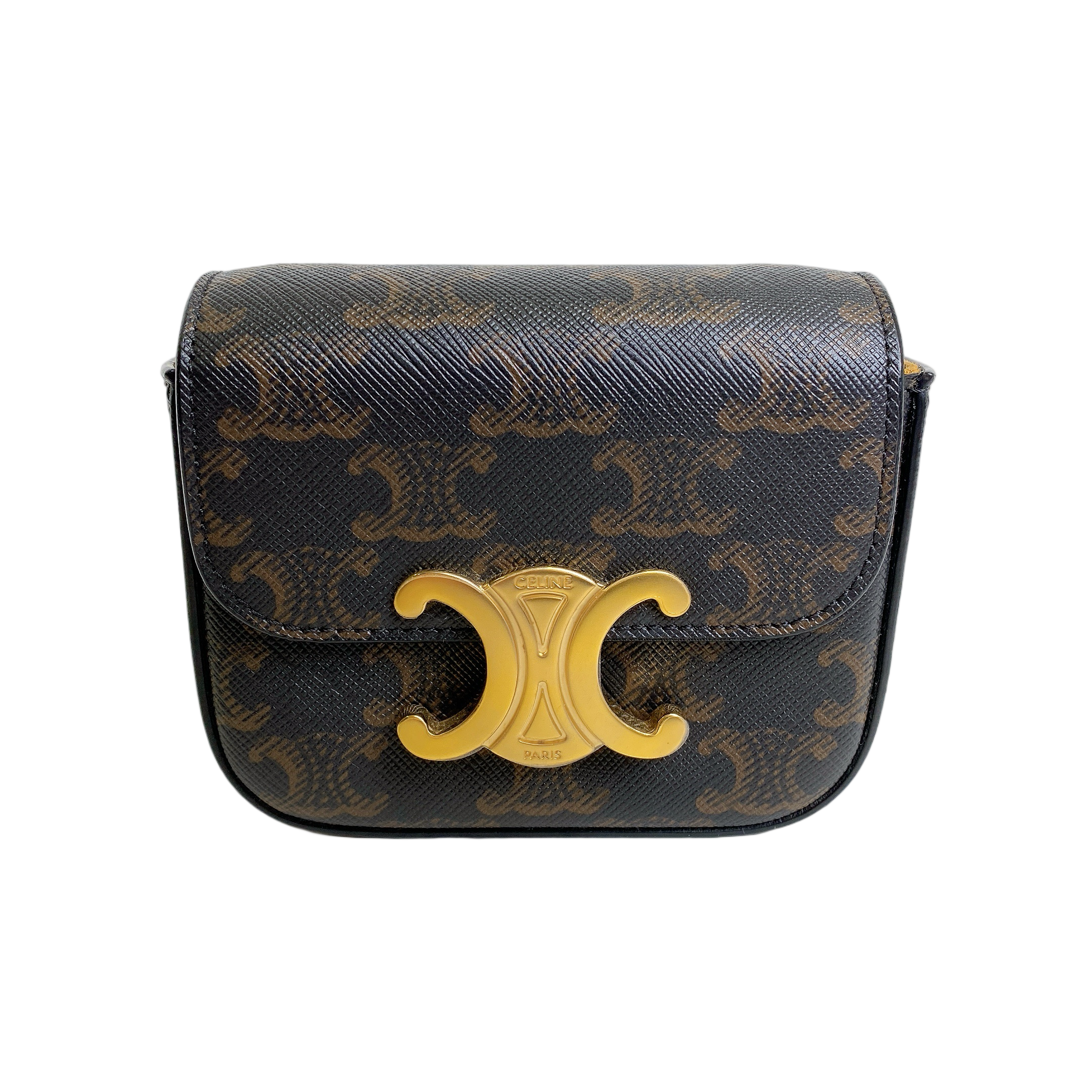 CELINE MINI CLAUDE IN TRIOMPHE