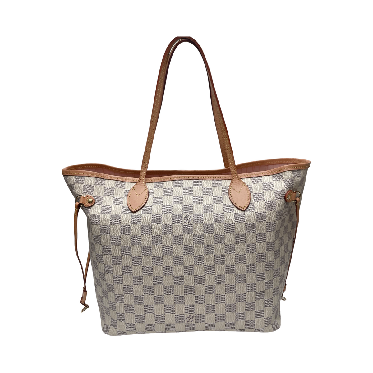 LV NEVERFULL DAMIER AZUR  MM