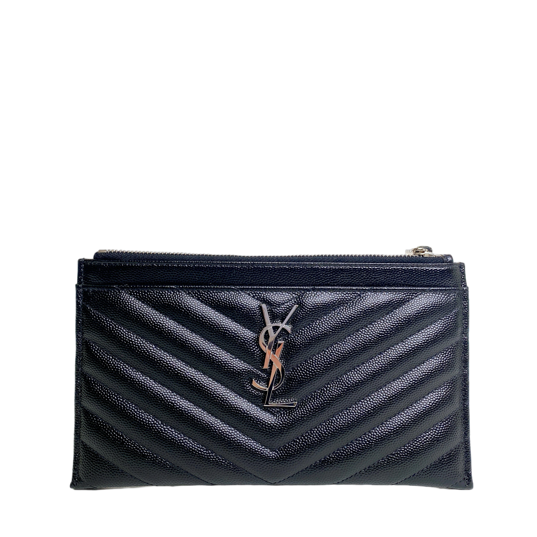 YSL MONOGRAM BILL POUCH