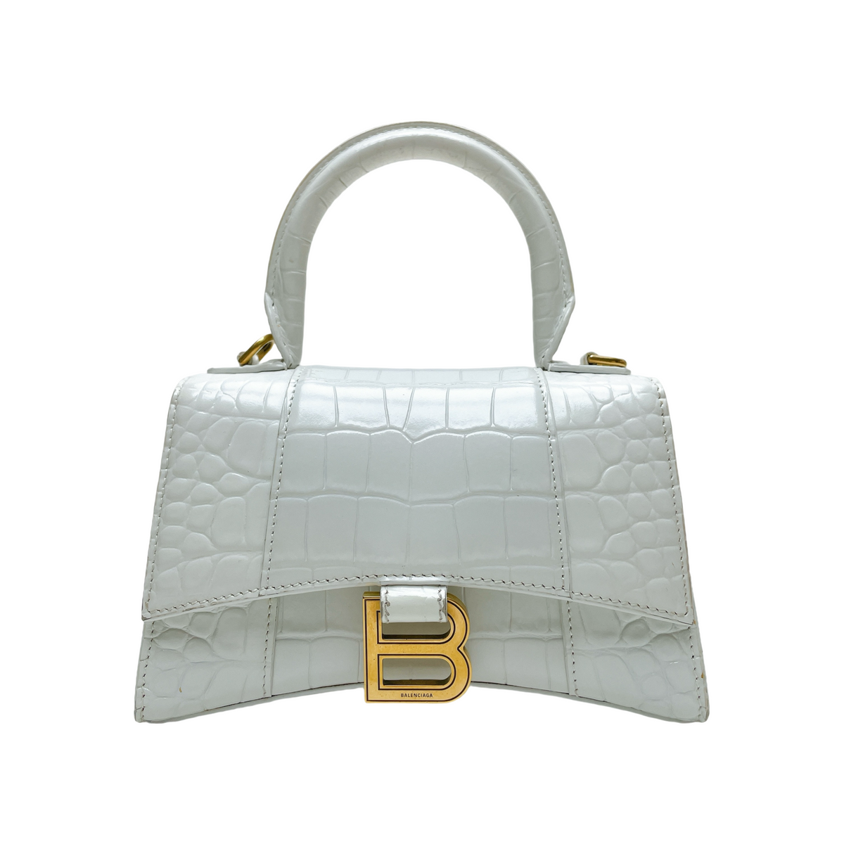 BALENCIAGA HOURGLASS TOP HANDLE EXTRA SMALL BAG
