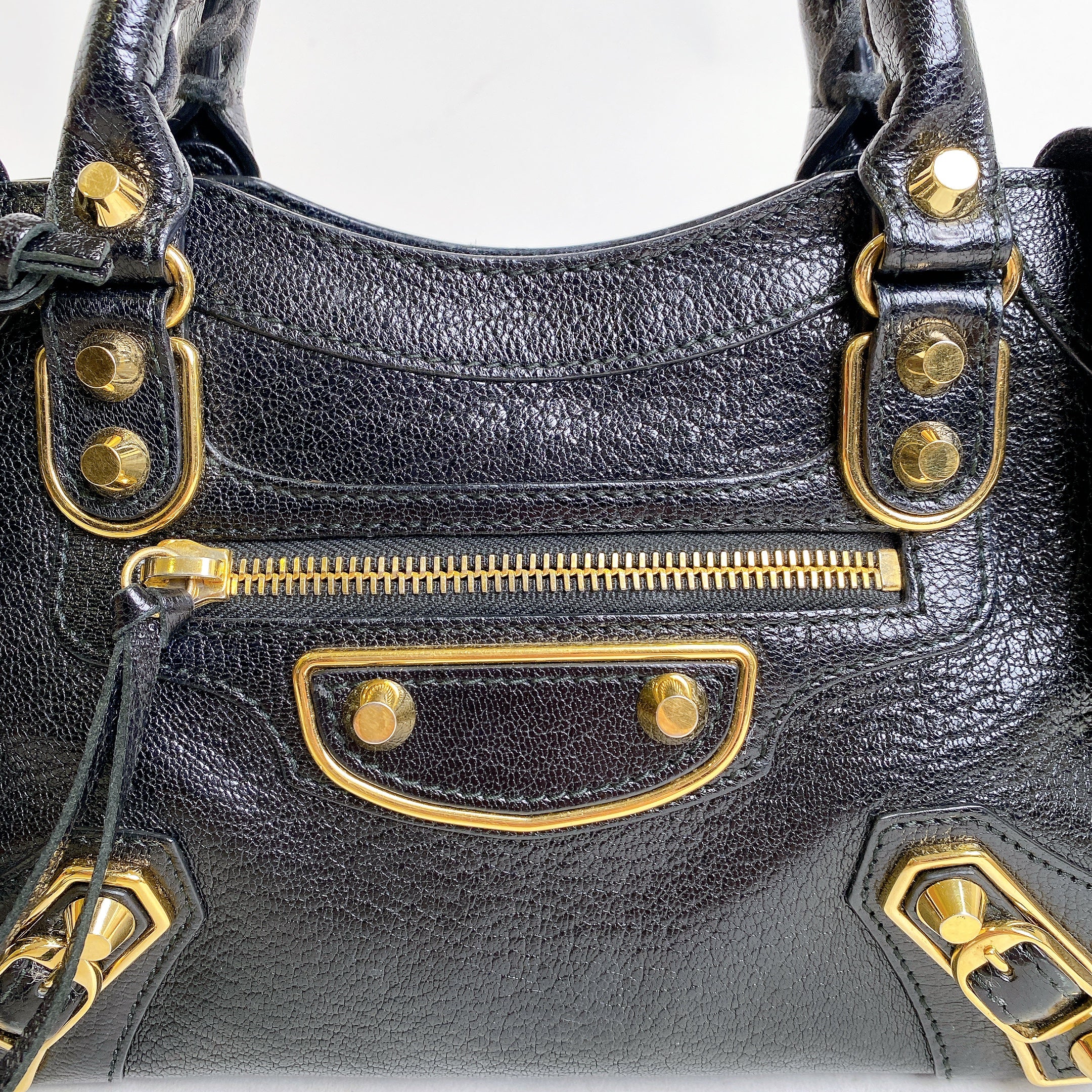 BALENCIAGA CITY MINI IN BLACK