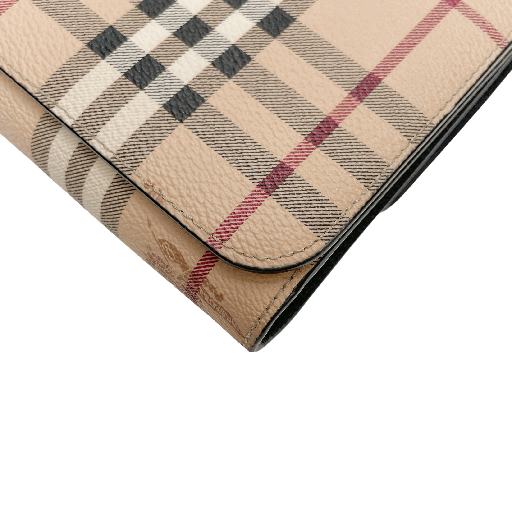 BURBERRY HAYMARKET CHECK LOXLEY SMALL BAG