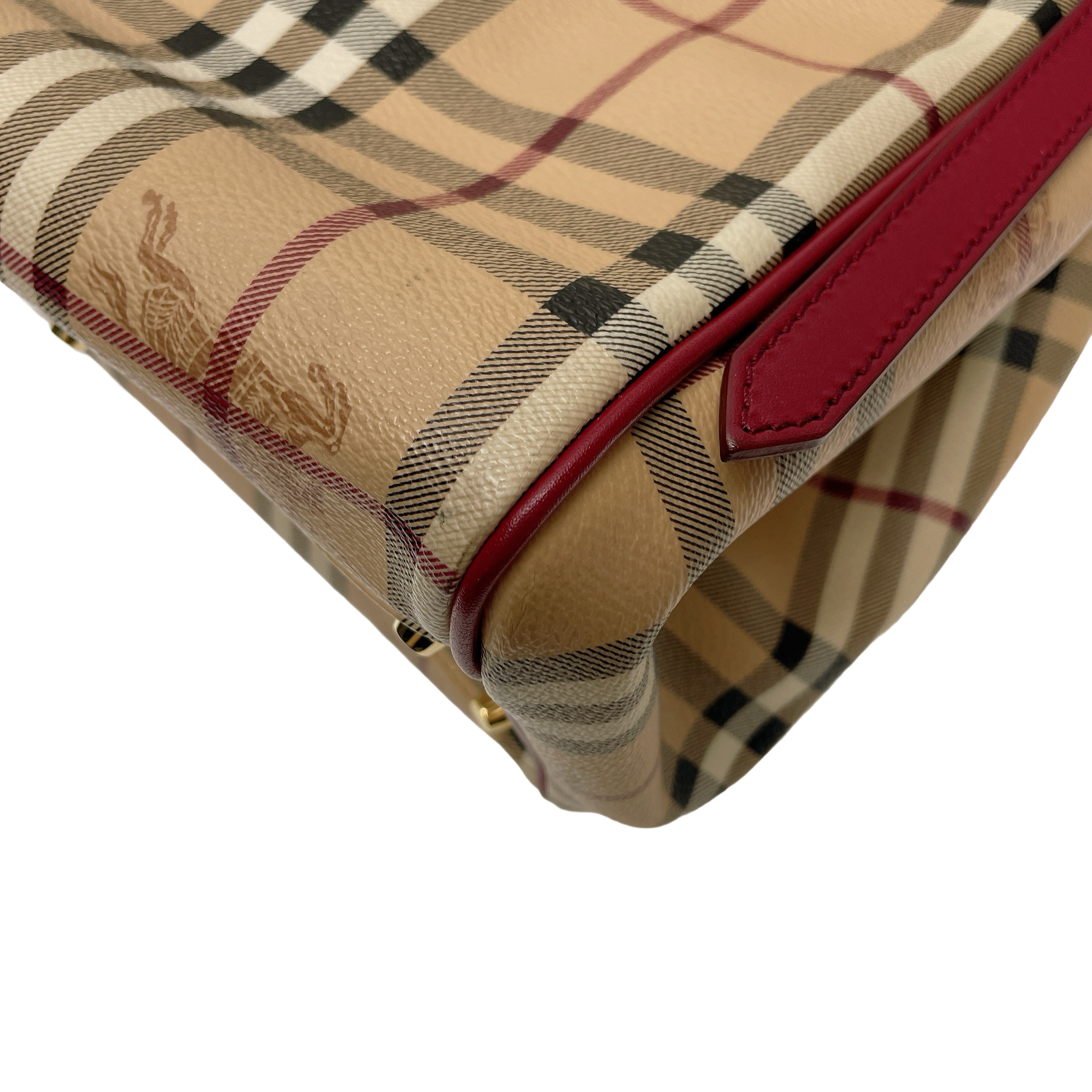 BURBERRY HAYMARKET CHECK CANTERBURY TOTE