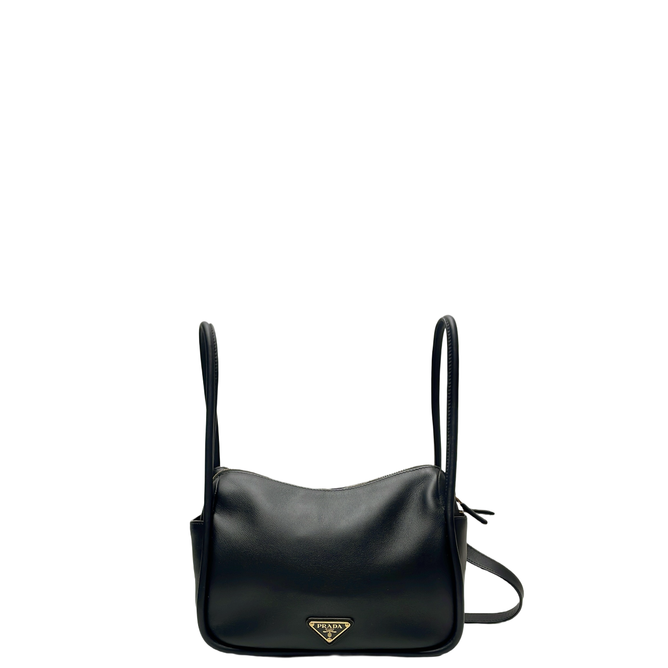 PRADA DARLING LEATHER HANDBAG