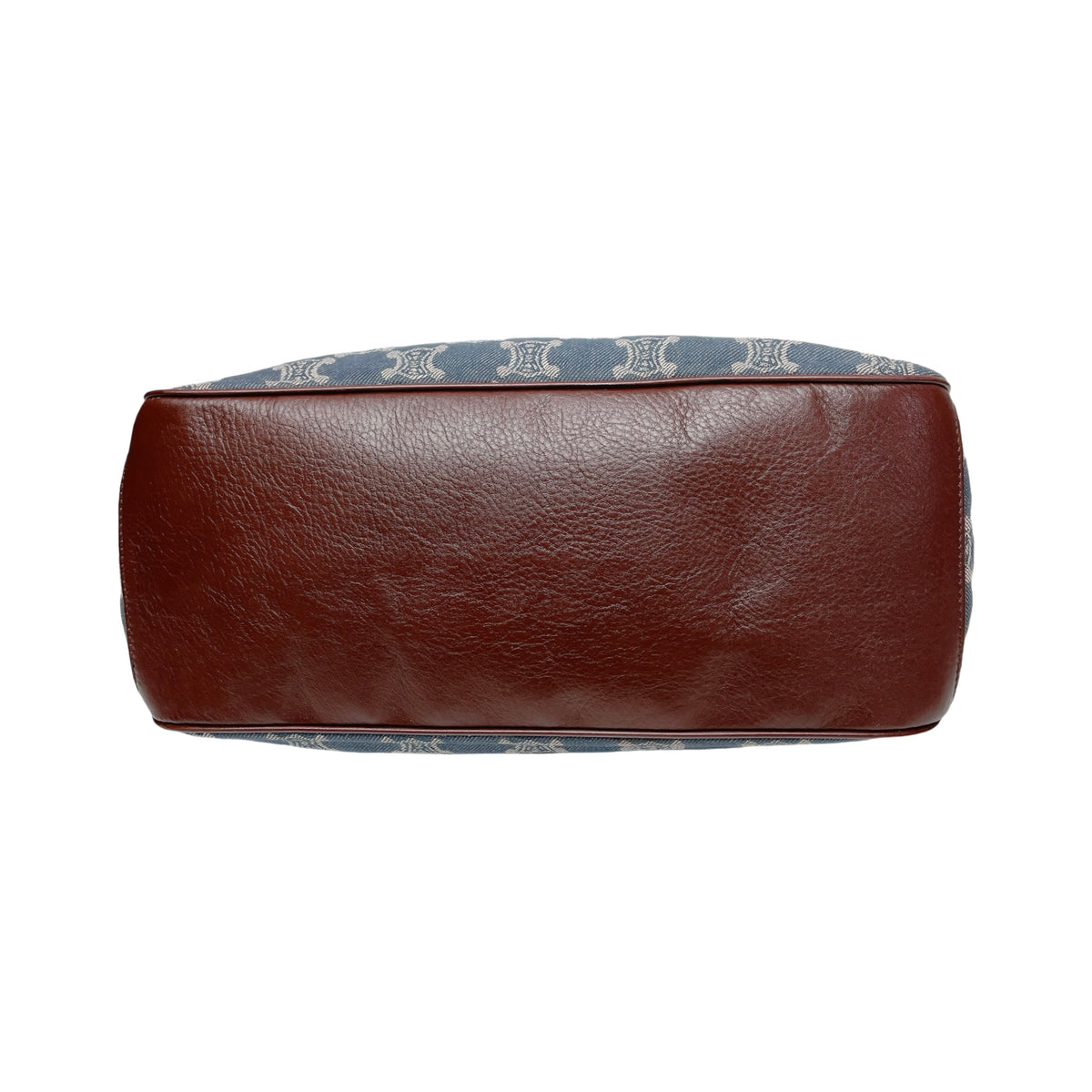 CELINE PARIS MACADAM DENIM BOOGIE BAG