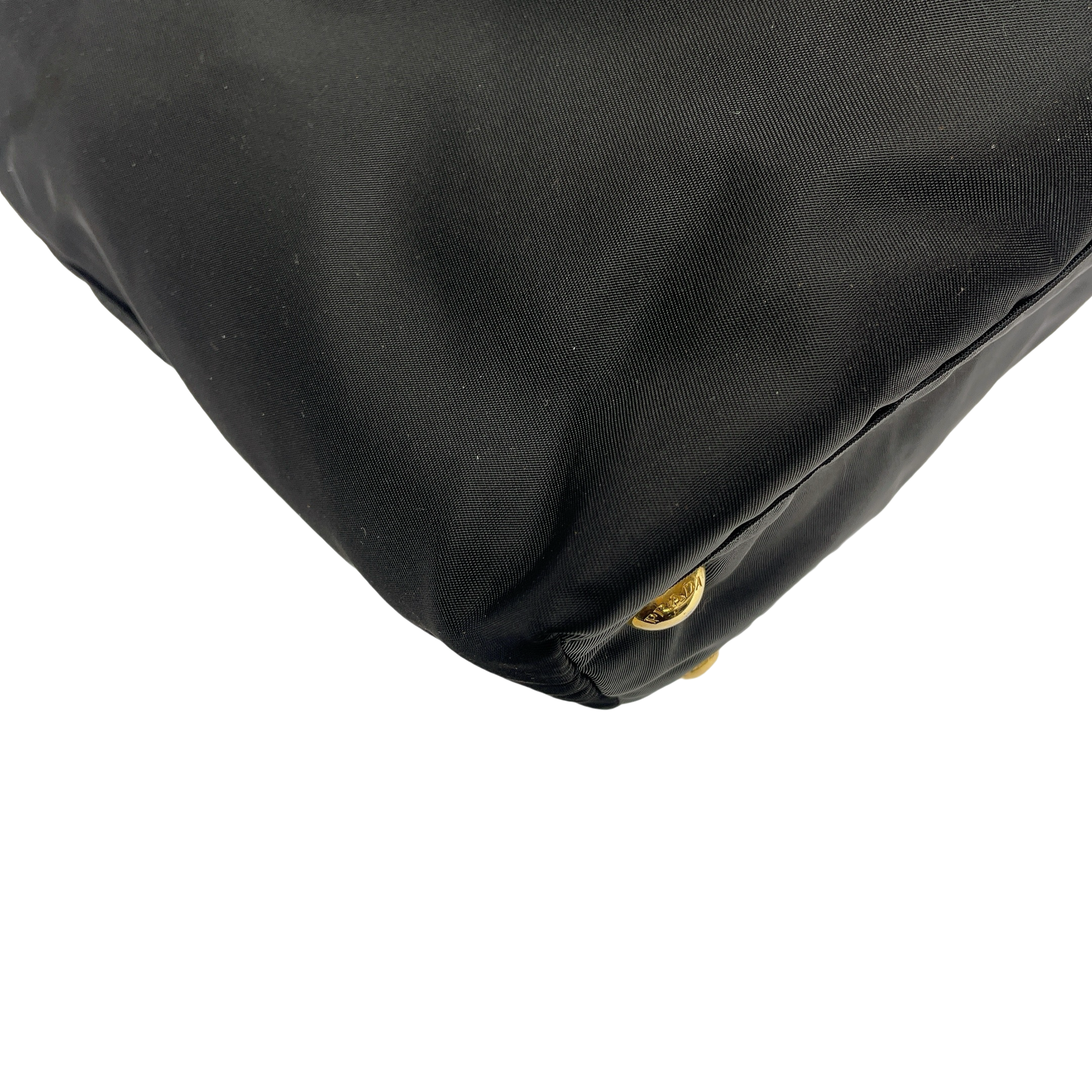 PRADA TRIANGLE LOGO TOTE