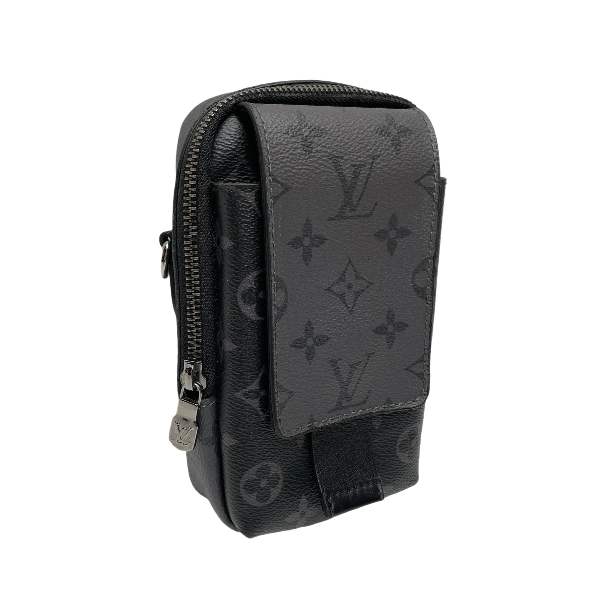 LV DOUBLE PHONE POUCH NM REVERSE