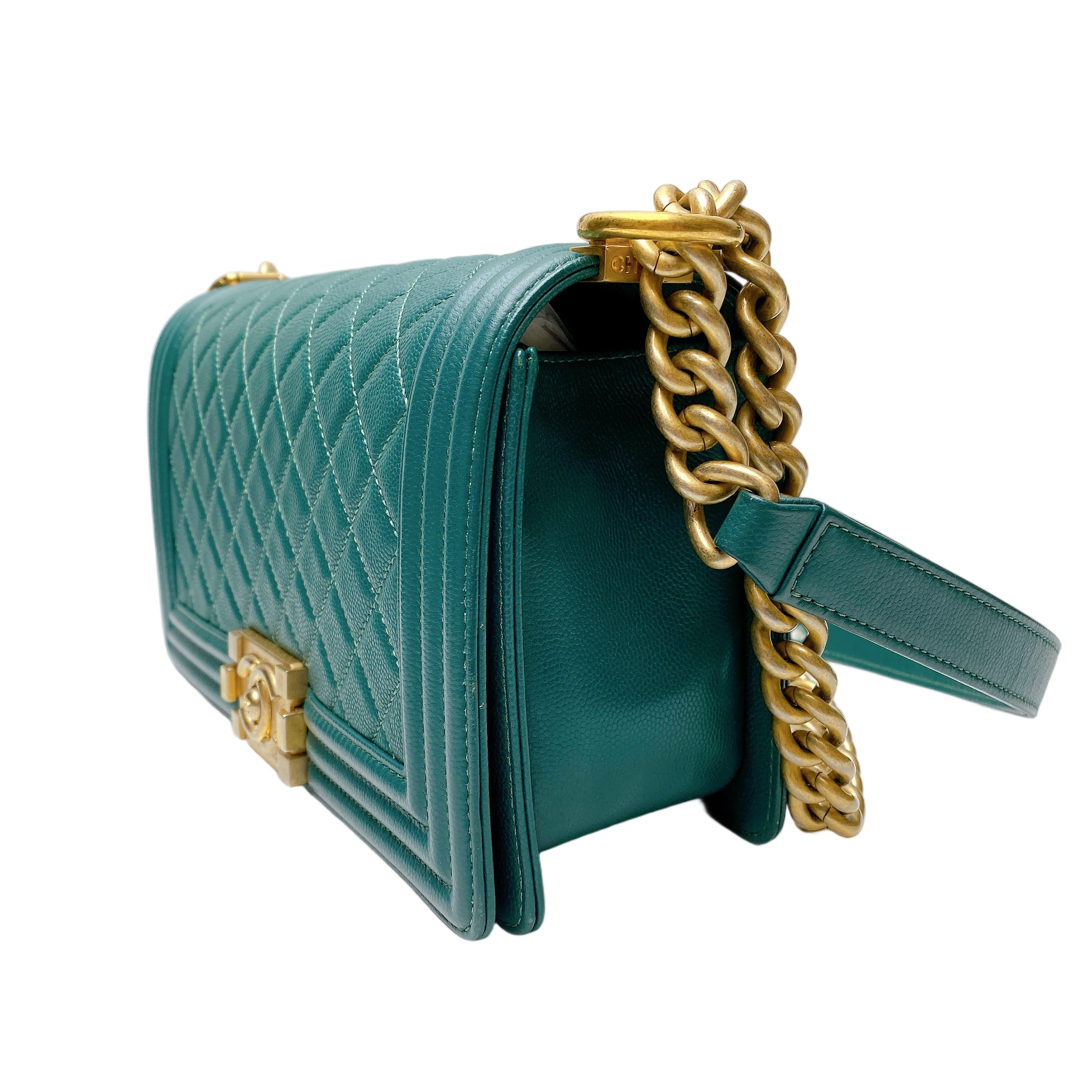 CHANEL LEBOY MEDIUM IN GREEN