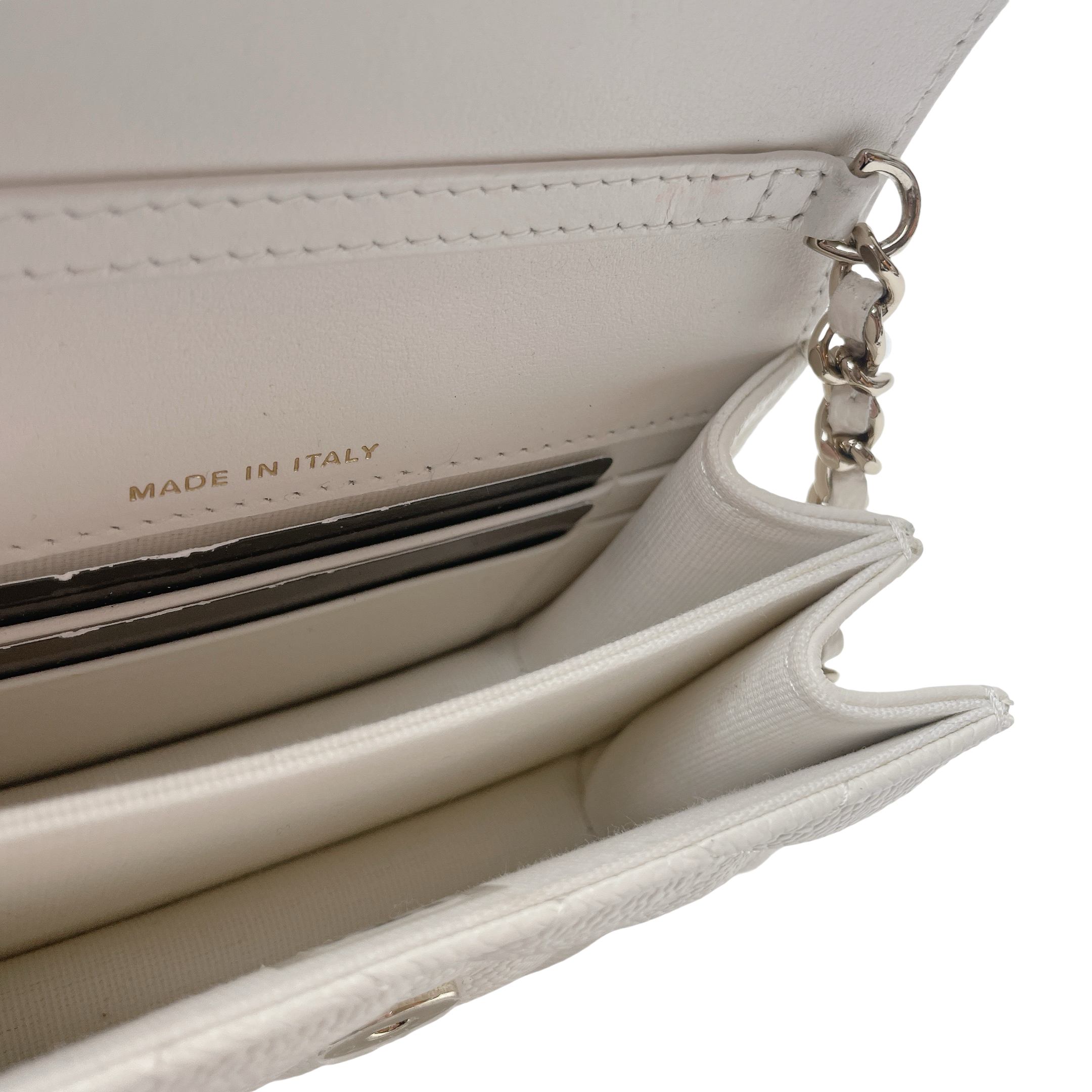 CHANEL BOW MINI WALLET ON CHAIN