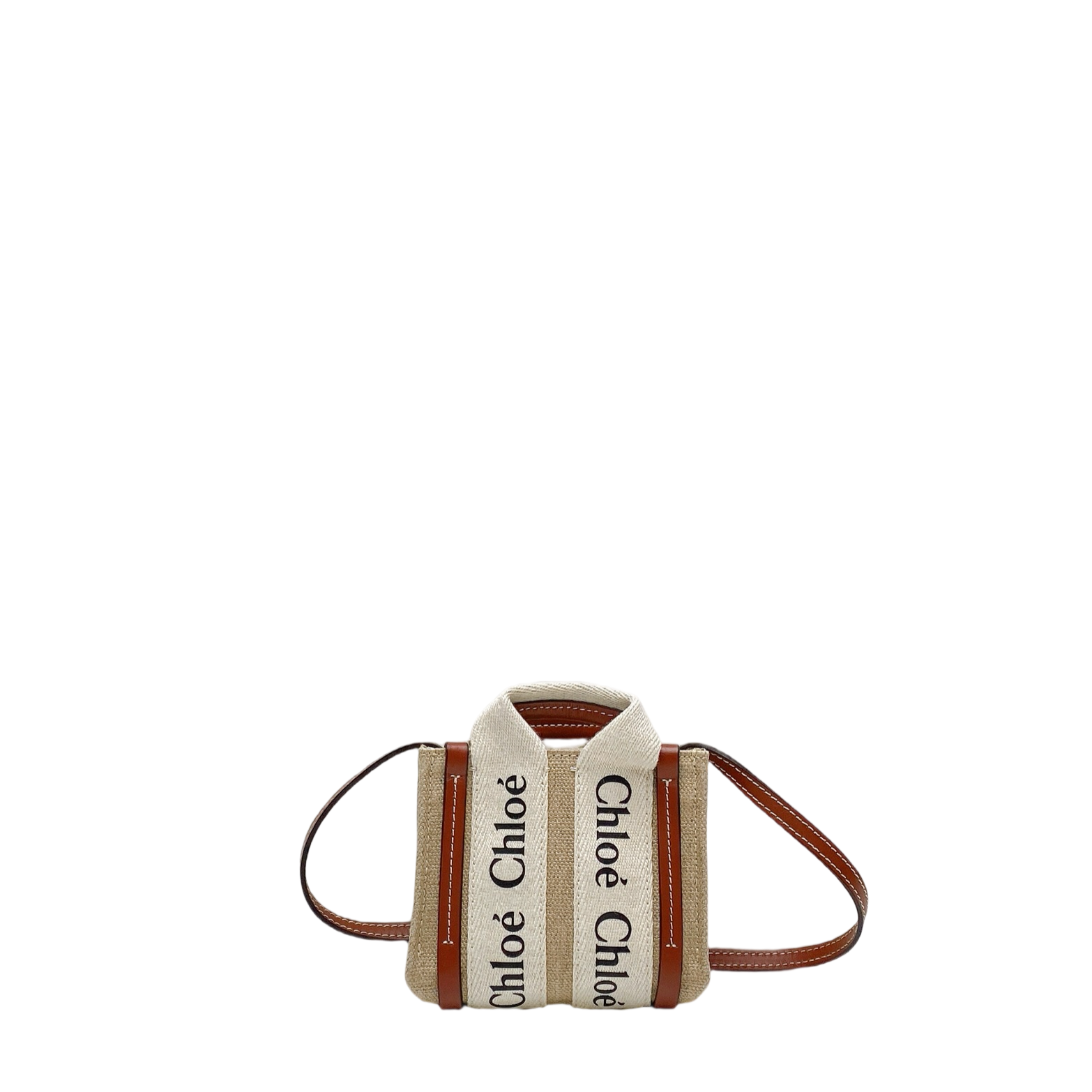 CHLOE NANO WOODY TOTE