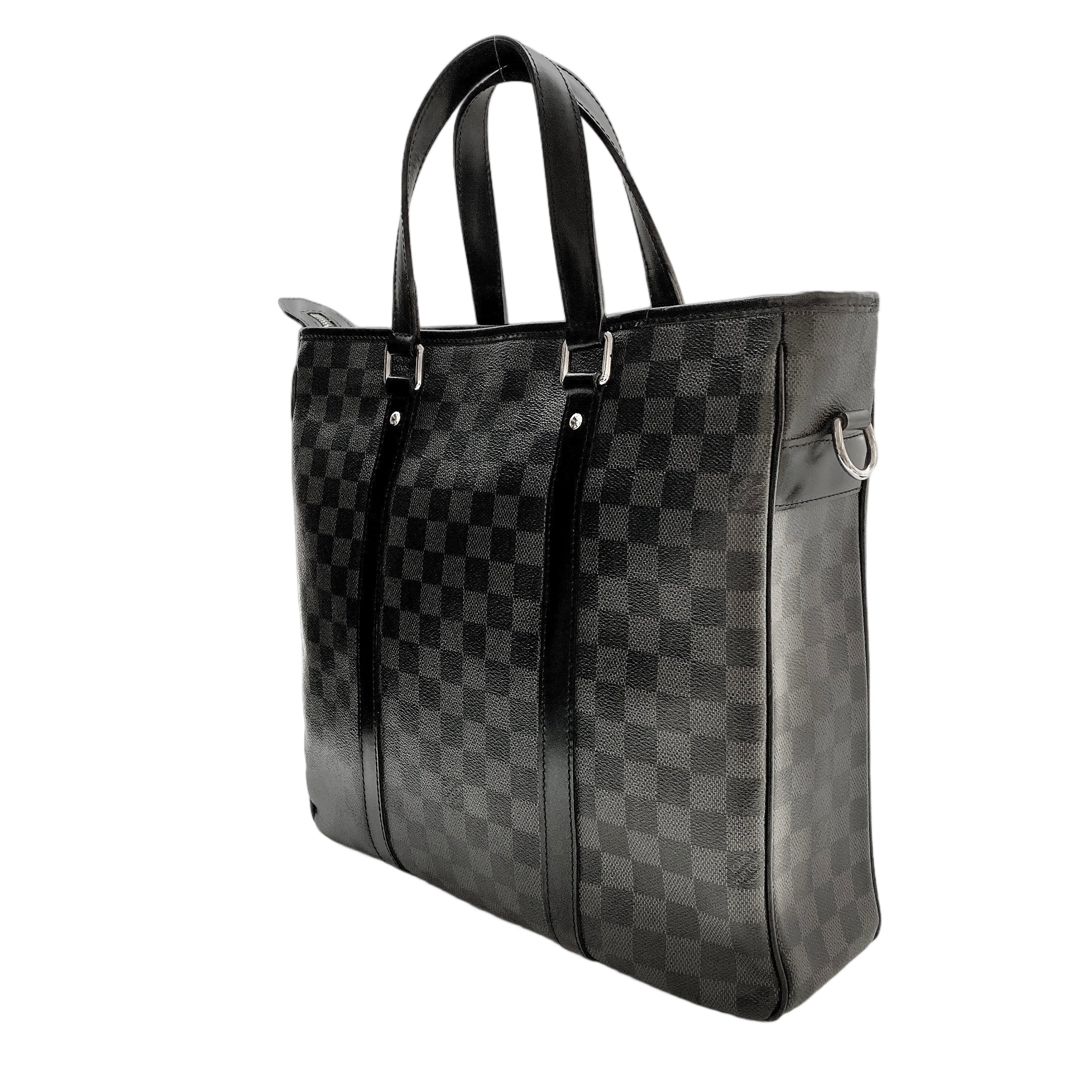 LV TADAO TOTE BAG DAMIER GRAPHITE