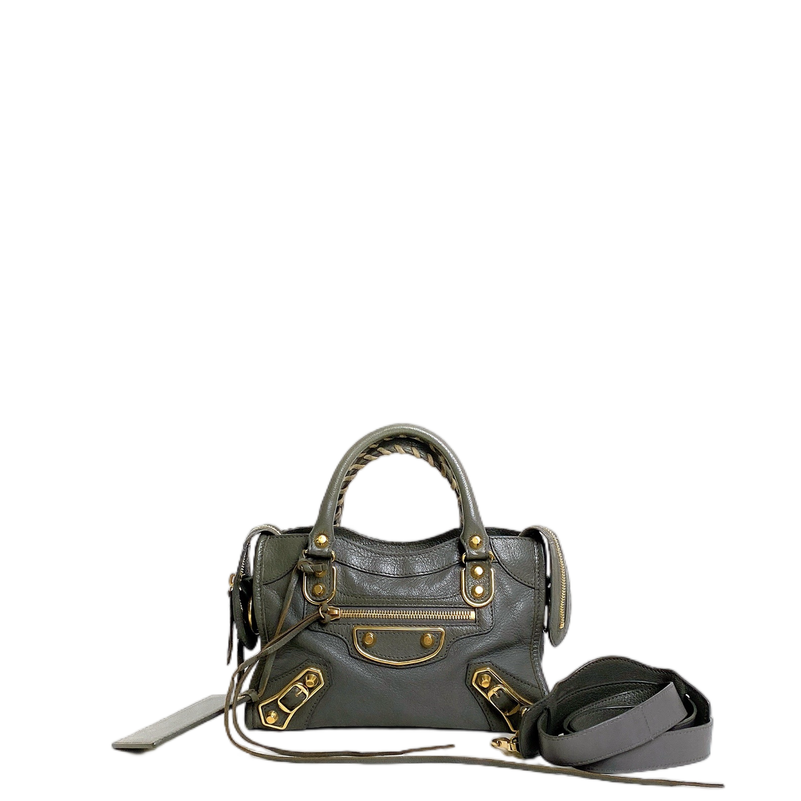 BALENCIAGA MINI EDGE IN GREY