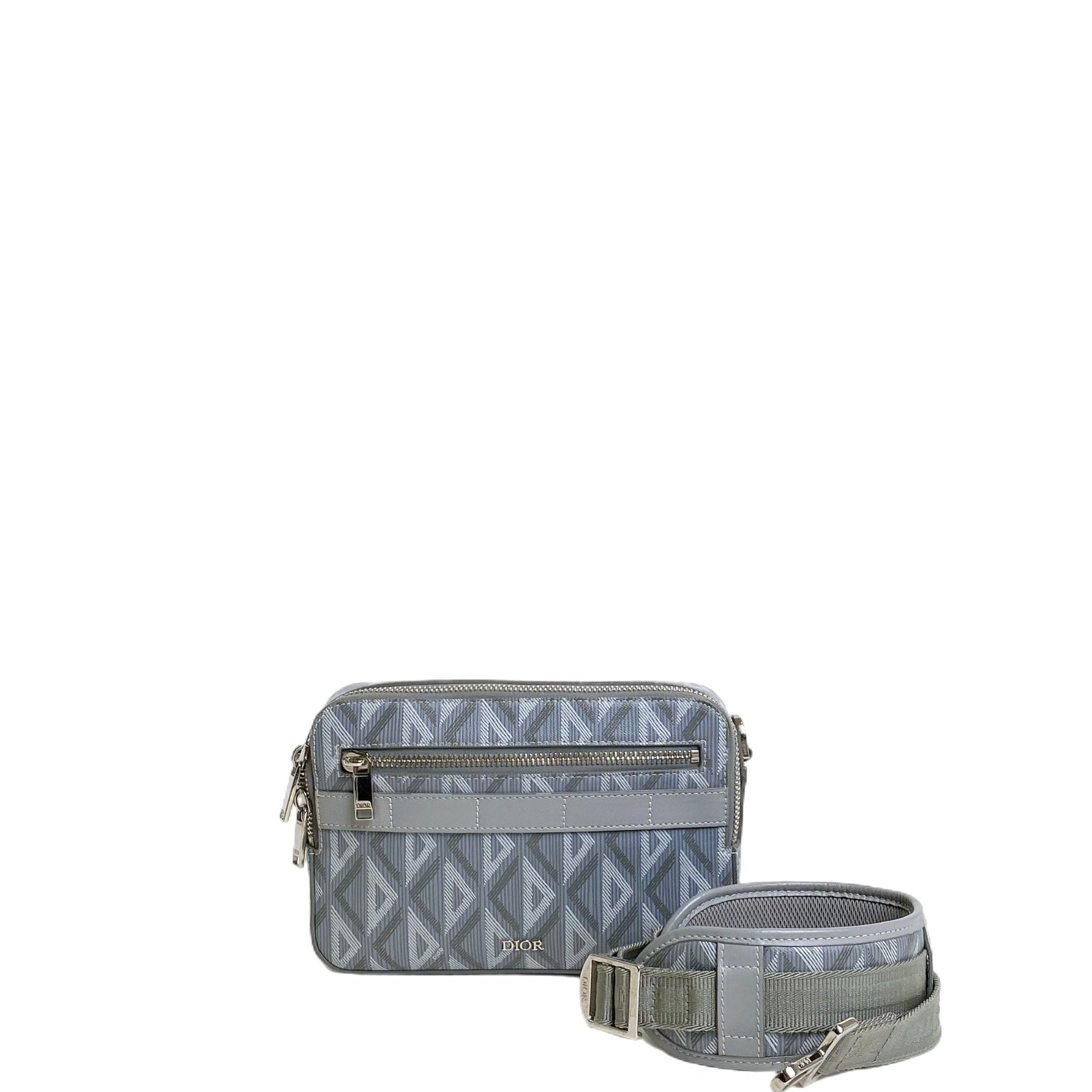 DIOR SAFARI DIAMOND CANVAS IN GREY