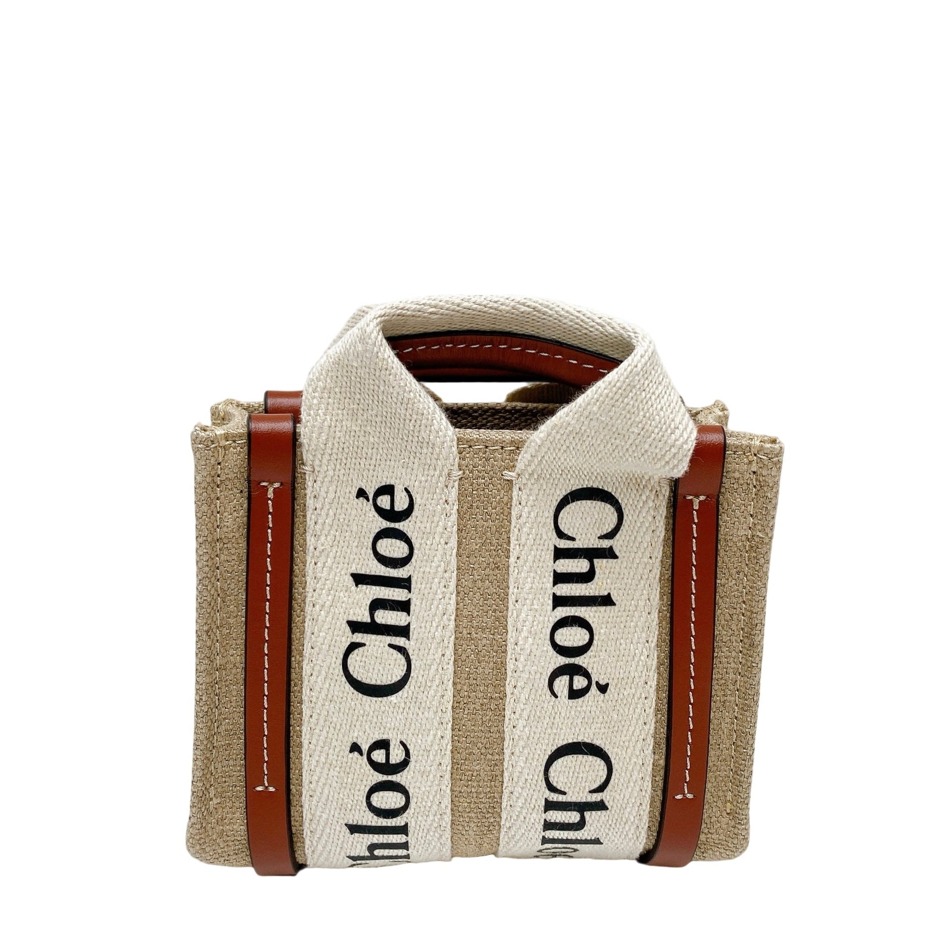 CHLOE NANO WOODY TOTE