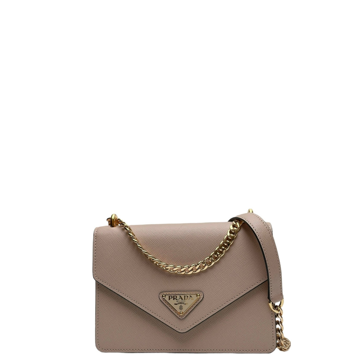PRADA SAFFIANO ENVELOPE SHOULDER BAG