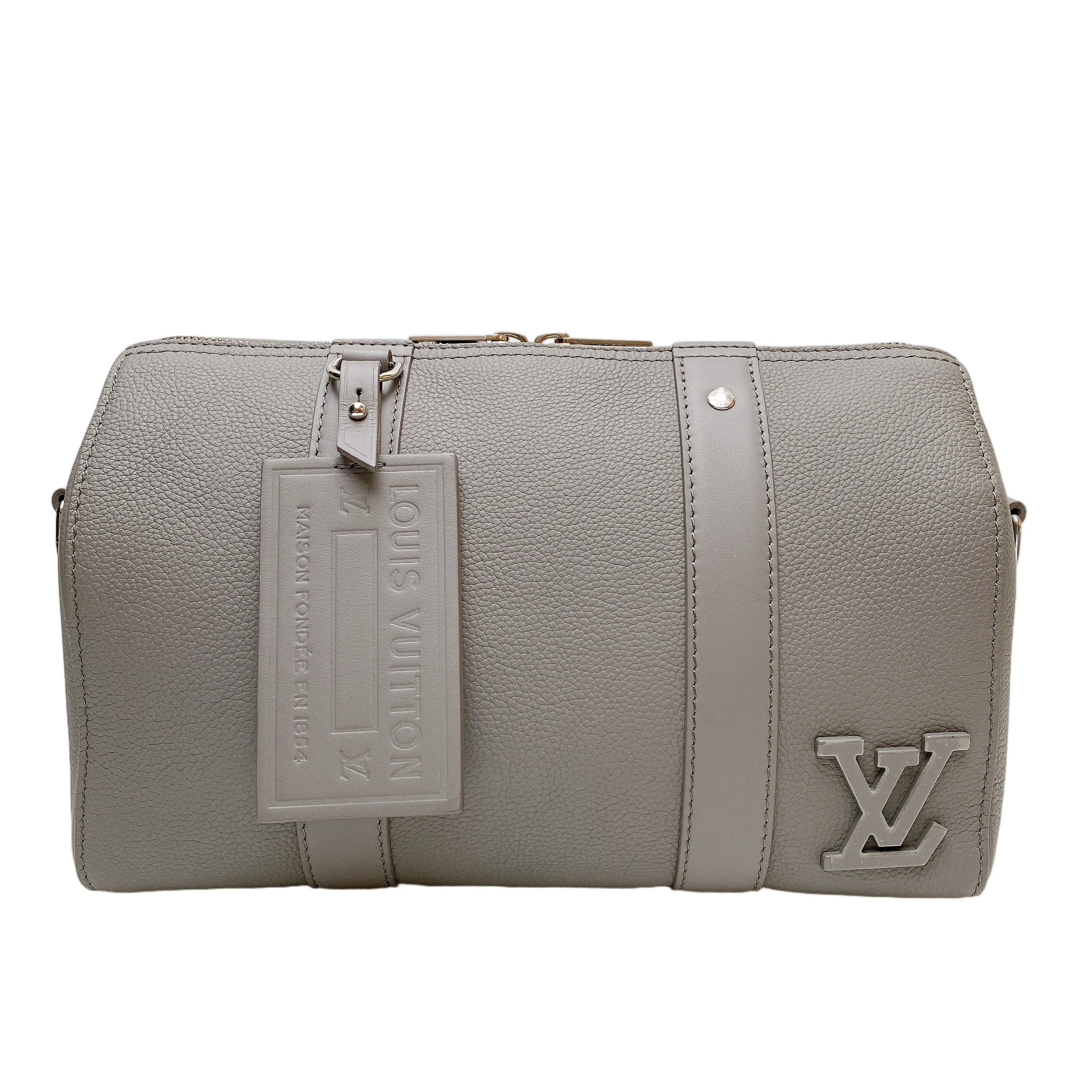 LV CITY KEEPALL IN GREY