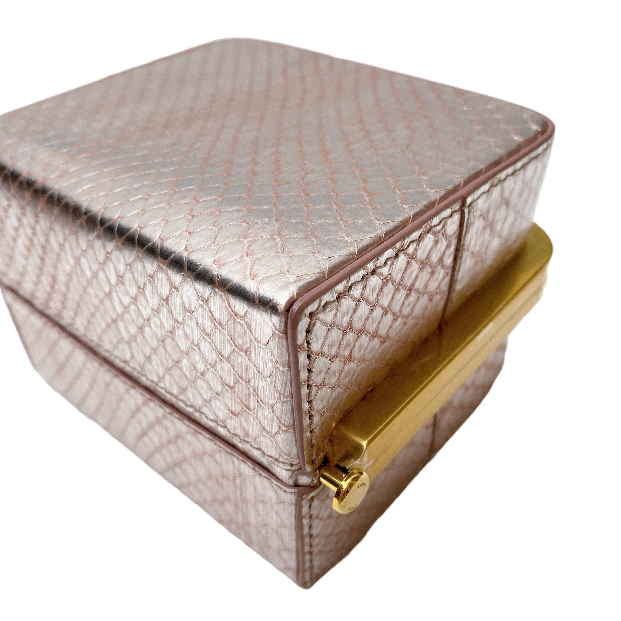CELINE LANA MINAUDIERE IN PEARLY PYTHON