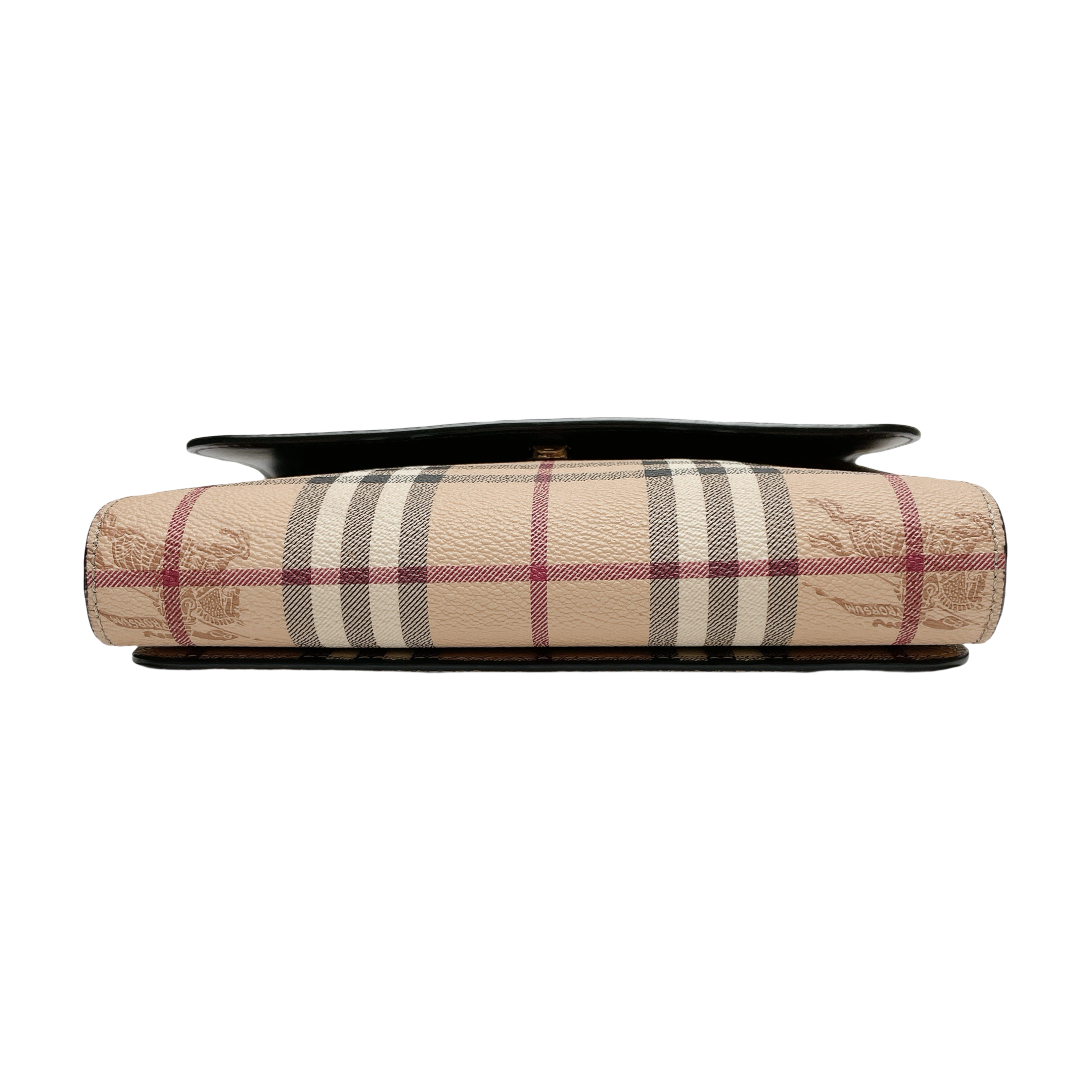 BURBERRY HAYMARKET CHECK LOXLEY SMALL BAG