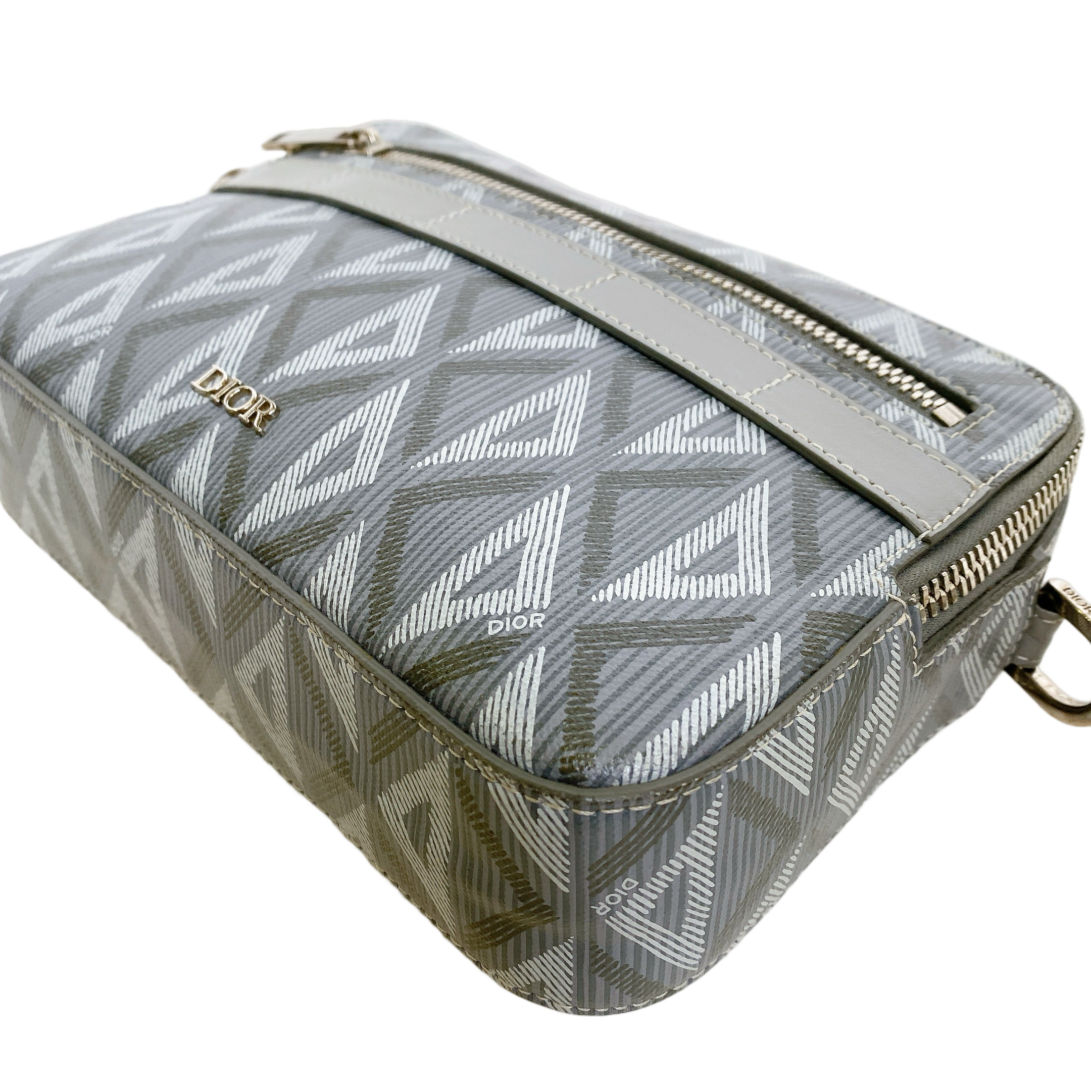 DIOR SAFARI DIAMOND CANVAS IN GREY