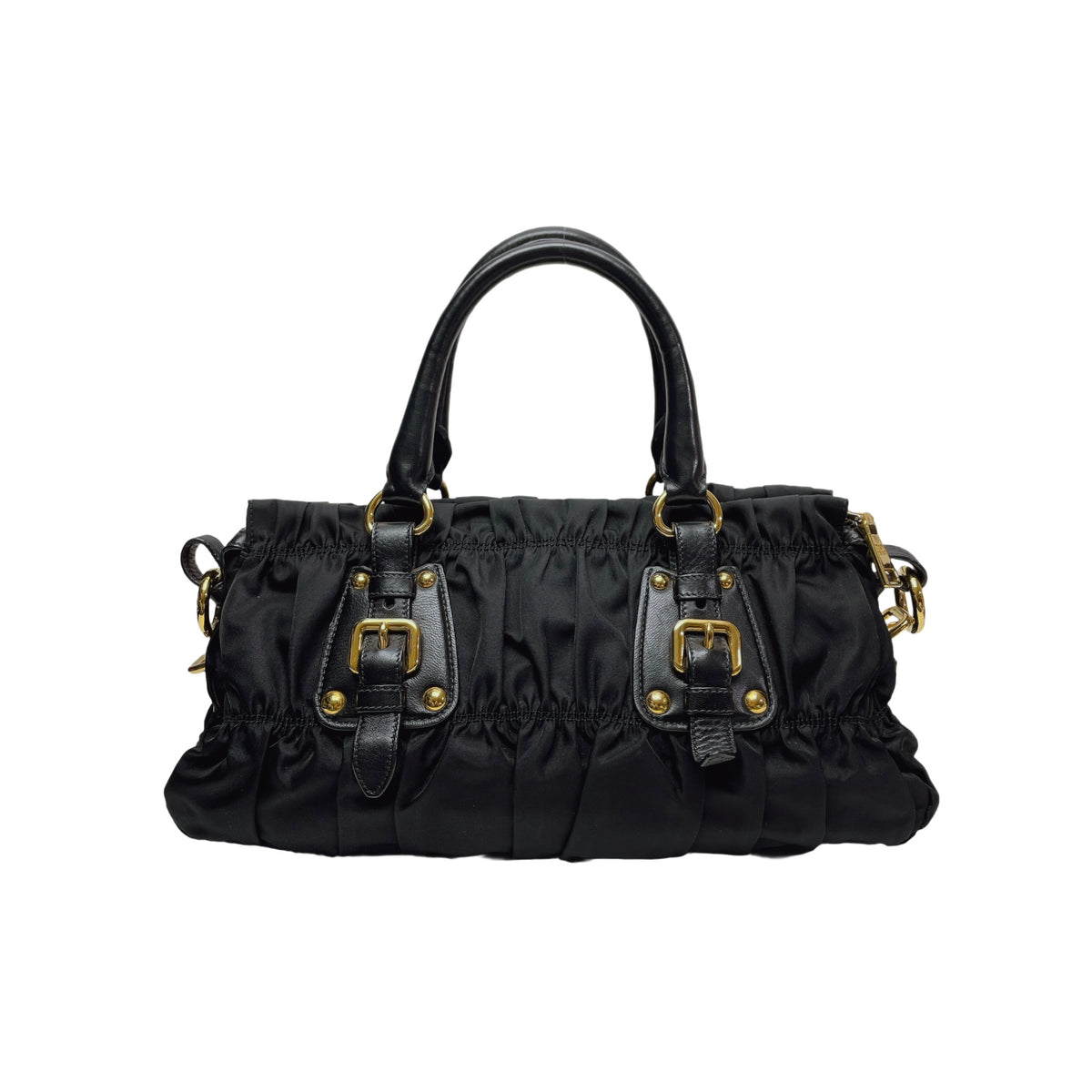 PRADA TESSUTO GAUFRE SATCHEL